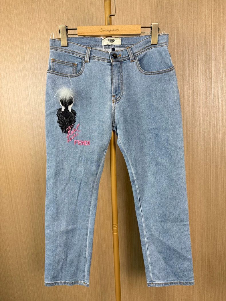 Fendi Limited Edition Denim Jeans - dmc