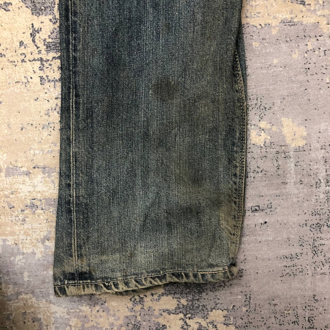Lee P49 VTG UNION MADE X LEE DISTRESSED WORWEAR DENIM Size US 34 / EU 50 - 13 Thumbnail