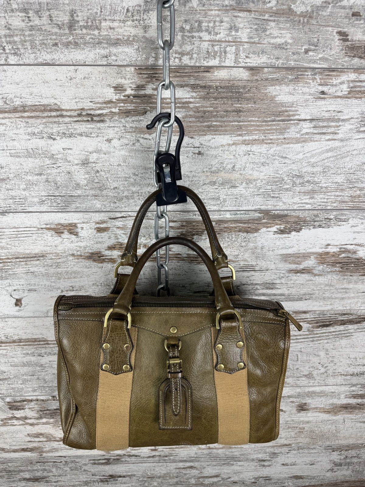 Mulberry × Vintage Women’s Mulberry bag luxury leather tote Alice Size ONE SIZE - 2 Thumbnail