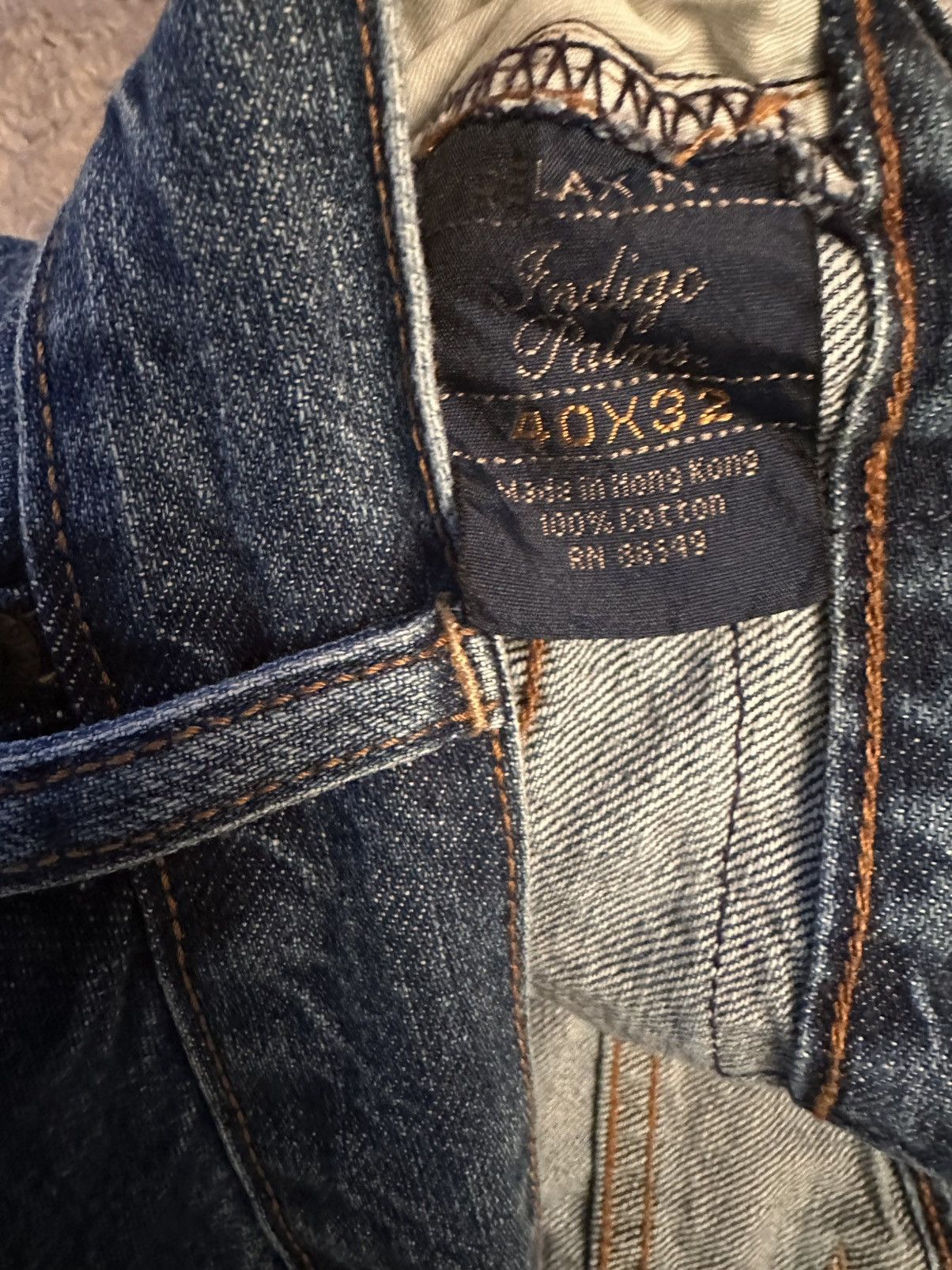 Indigo Palms 90’s baggy grunge denim jeans Size US 40 / EU 56 - 3 Thumbnail