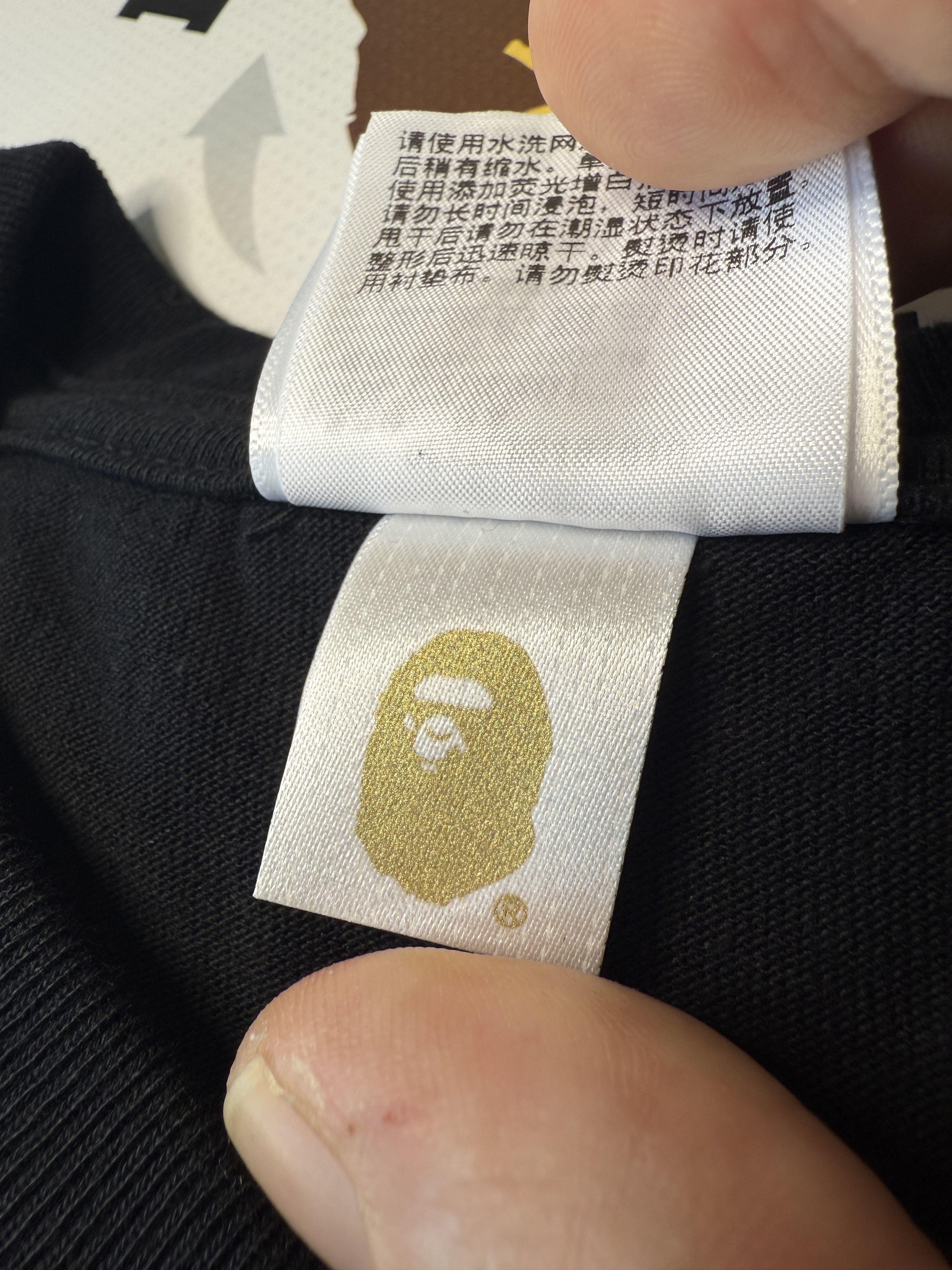 Bape BAPE EMBROIDERY STYLE SOUVENIR LOGO TEE (2025) Size US L / EU 52-54 / 3 - 8 Thumbnail