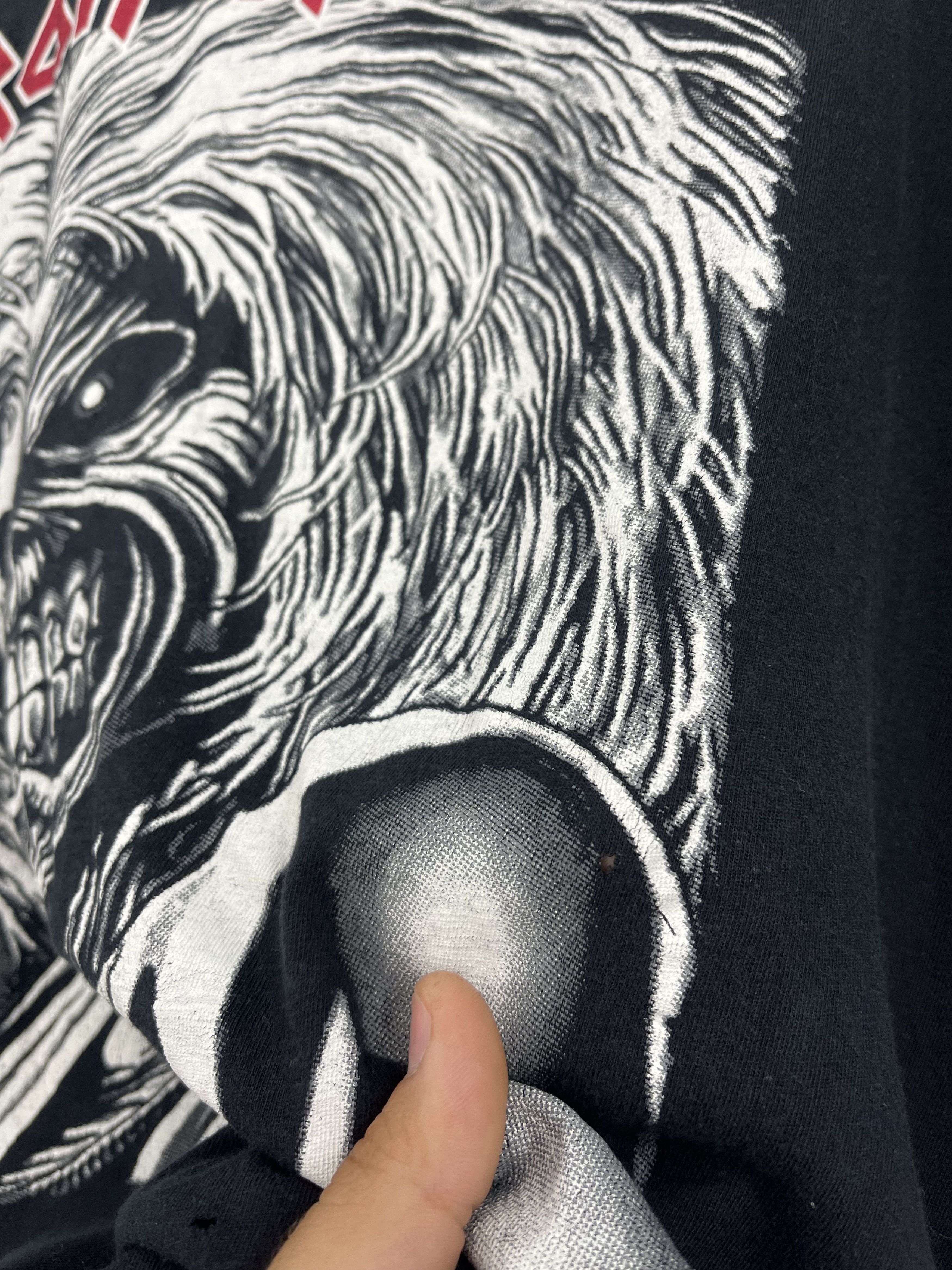 Band Tees Vintage Y2K Iron Maiden Horror Skulls Tee Band Streetwear Size US M / EU 48-50 / 2 - 9 Thumbnail