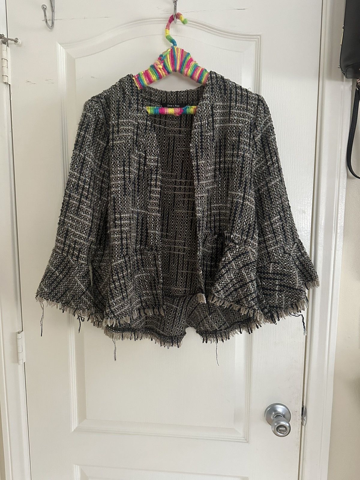 Other Tweed fringe jacket Size L / US 10 / IT 46 - 5 Thumbnail