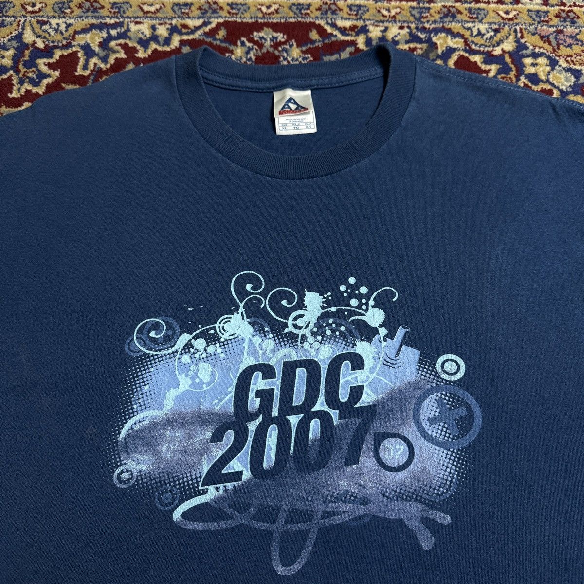Playstation 2007 GDC Game Developers Conference PS video promo t-shirt Size US XL / EU 56 / 4 - 2 Thumbnail