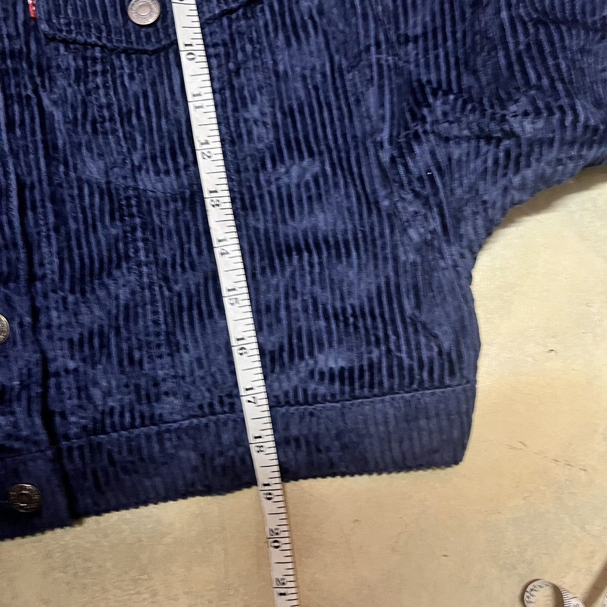 Levi's Levis Big E Corduroy Crop Top Jacket Size S / US 4 / IT 40 - 11 Thumbnail