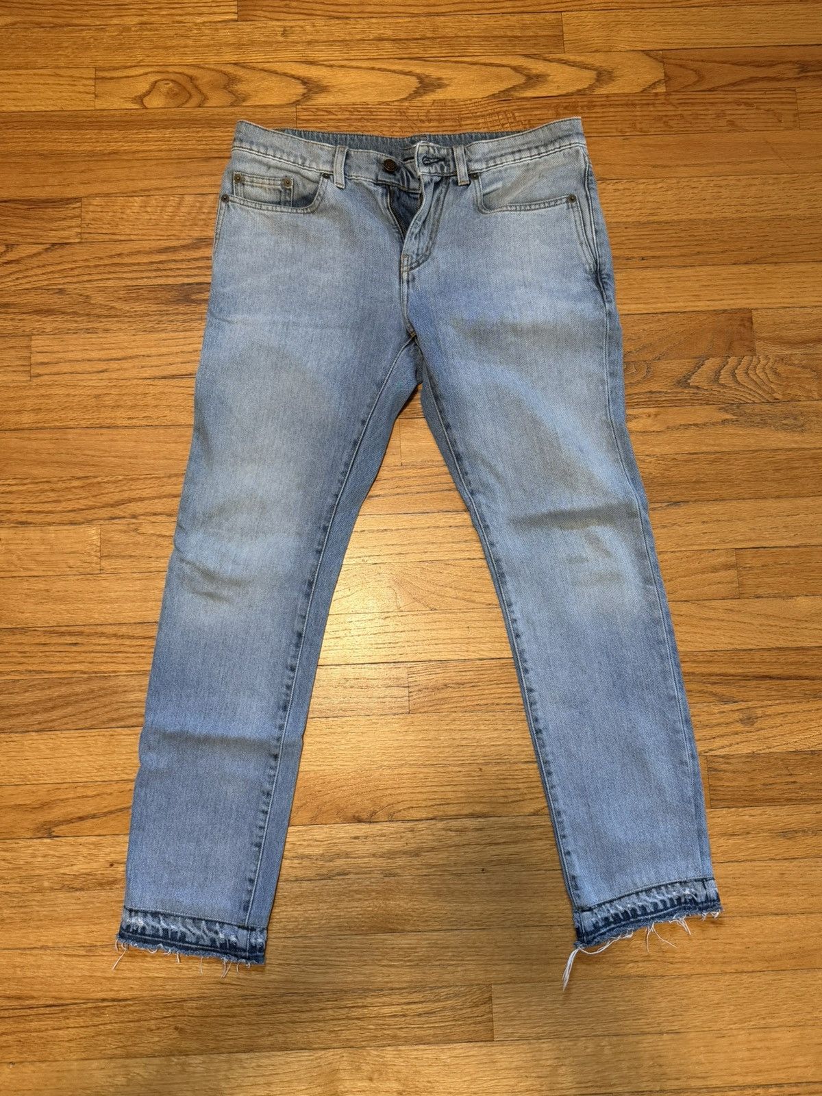 Saint Laurent Paris Saint Laurent D02 Slim Fit Denim Size US 29 - 1 Thumbnail