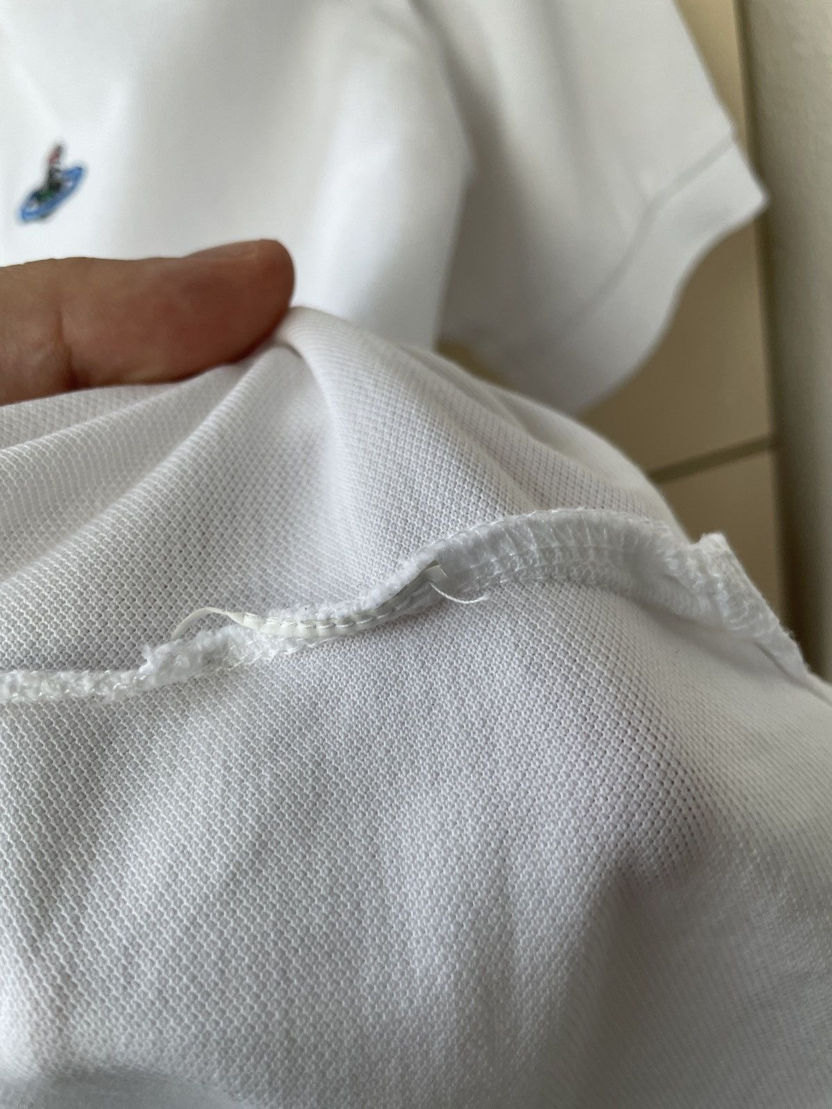 Vivienne Westwood Vivienne westwood White Polo Shirt Size US XL / EU 56 / 4 - 11 Thumbnail