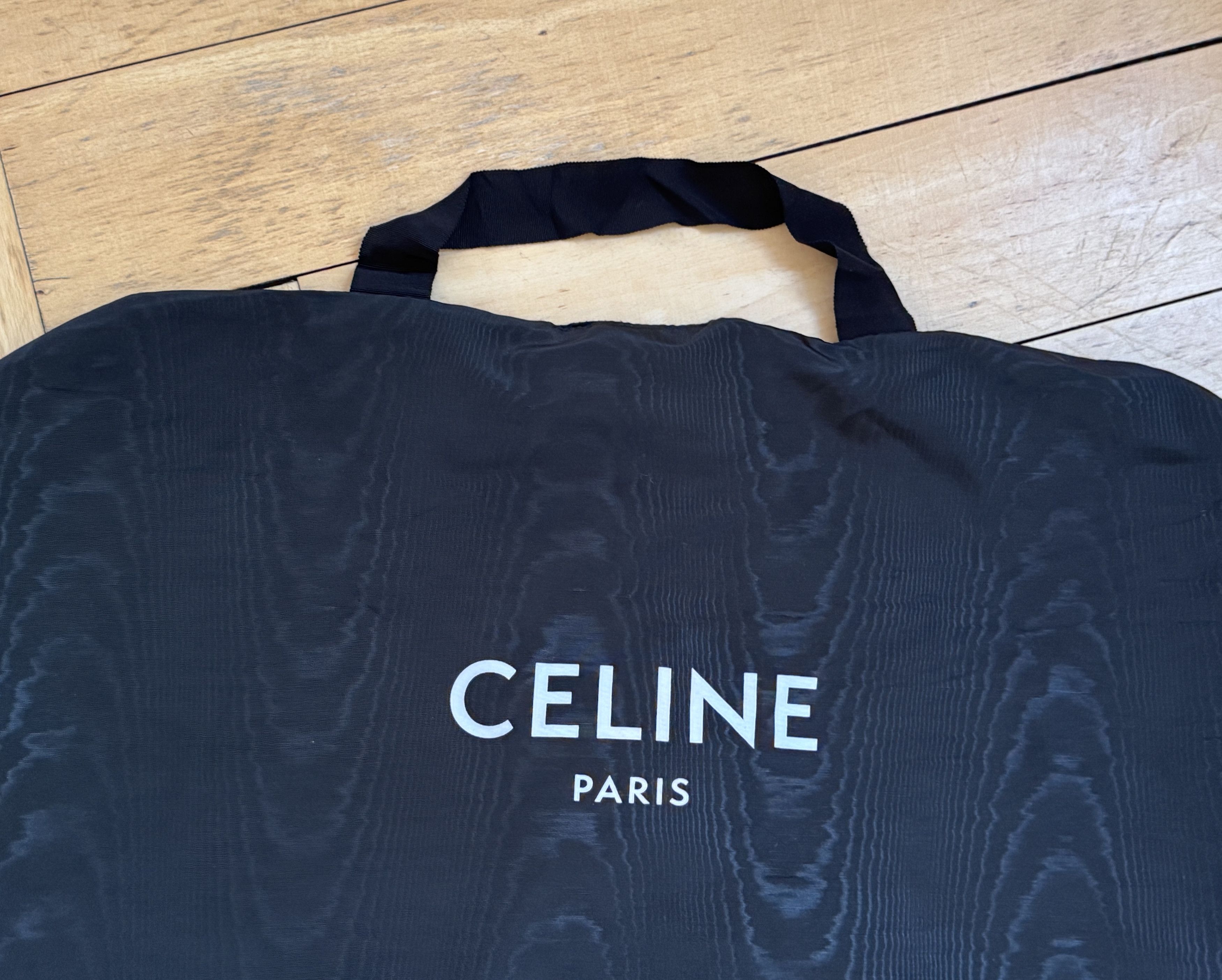 Celine × Hedi Slimane Dustbag Suit Coat Jacket Size ONE SIZE - 4 Thumbnail