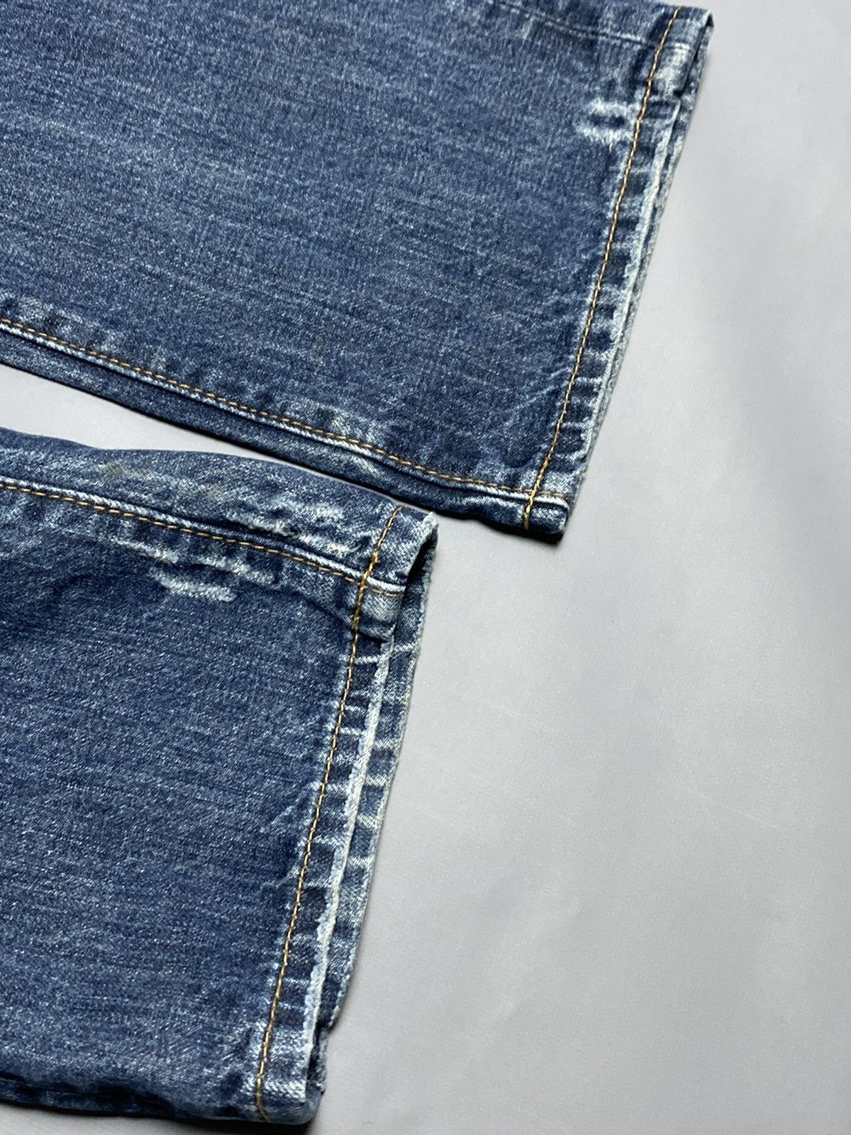 Dsquared2 Vtg DSQUARED2 Blue Distressed Jeans Size 52 Straight 35x31 Size US 36 / EU 52 - 7 Thumbnail