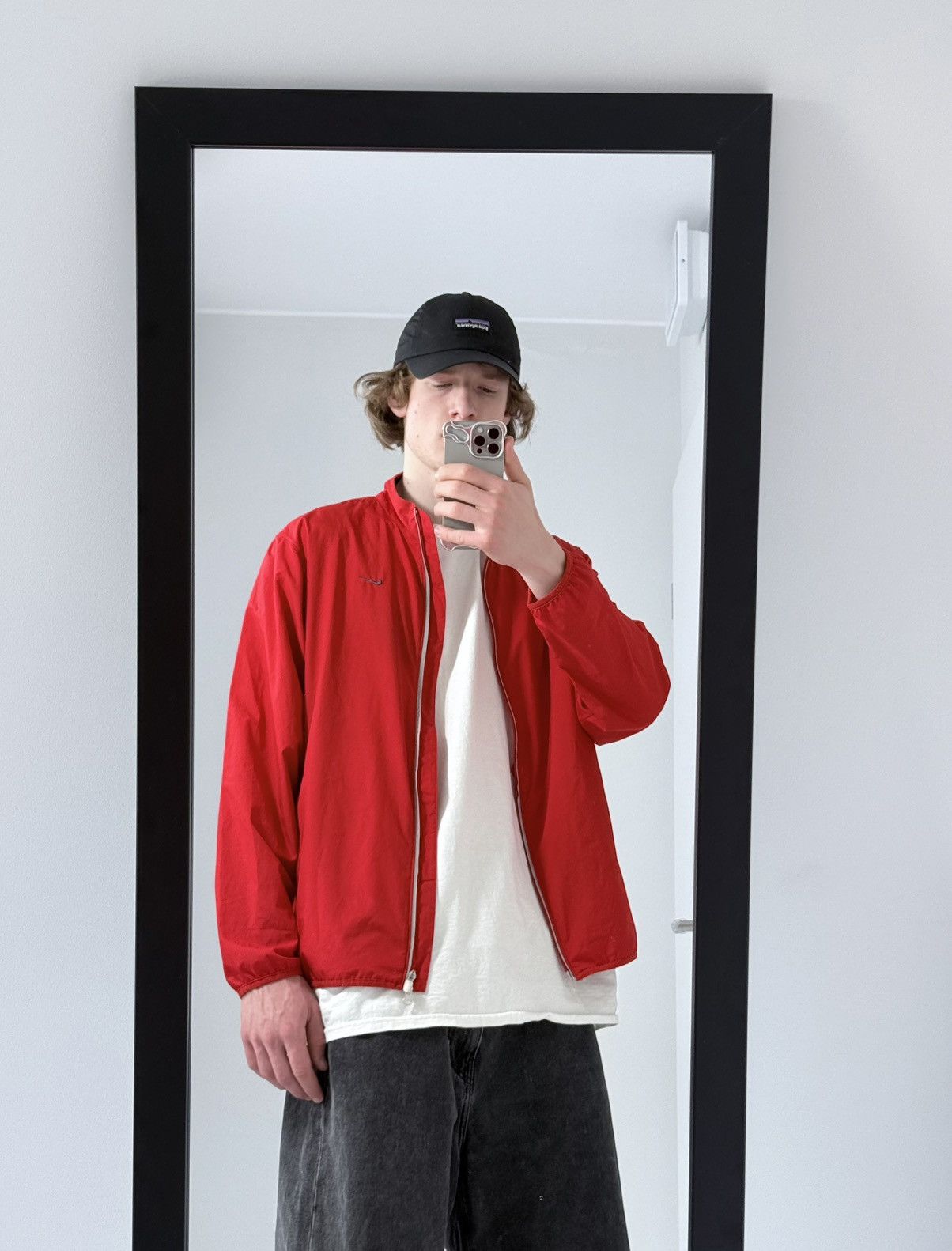 Nike Vintage Nike Y2K streetwear nylon track jacket Size US XL / EU 56 / 4 - 8 Thumbnail