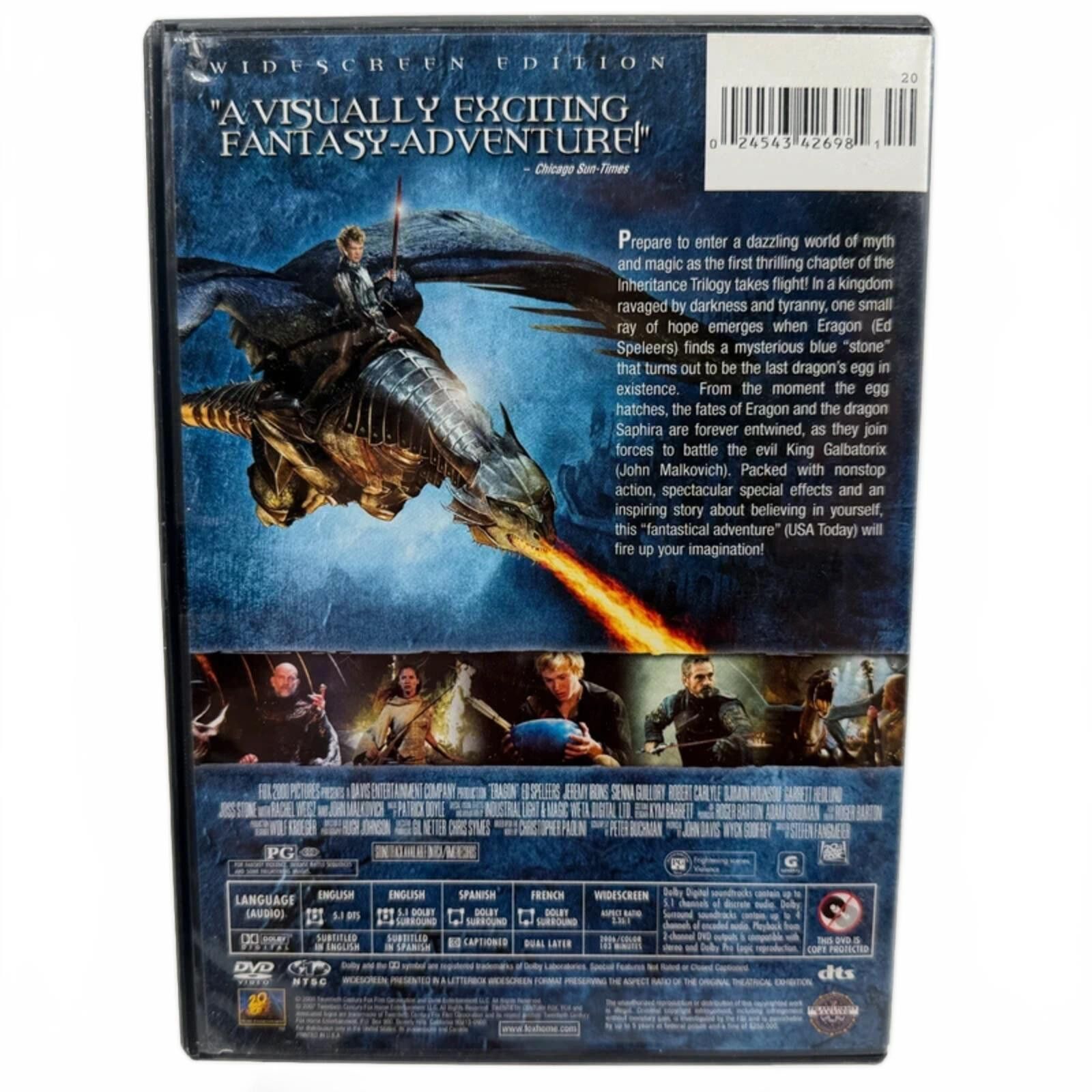 Other Eragon (2006) - DVD Movie - Family / Fantasy Size ONE SIZE - 2 Thumbnail
