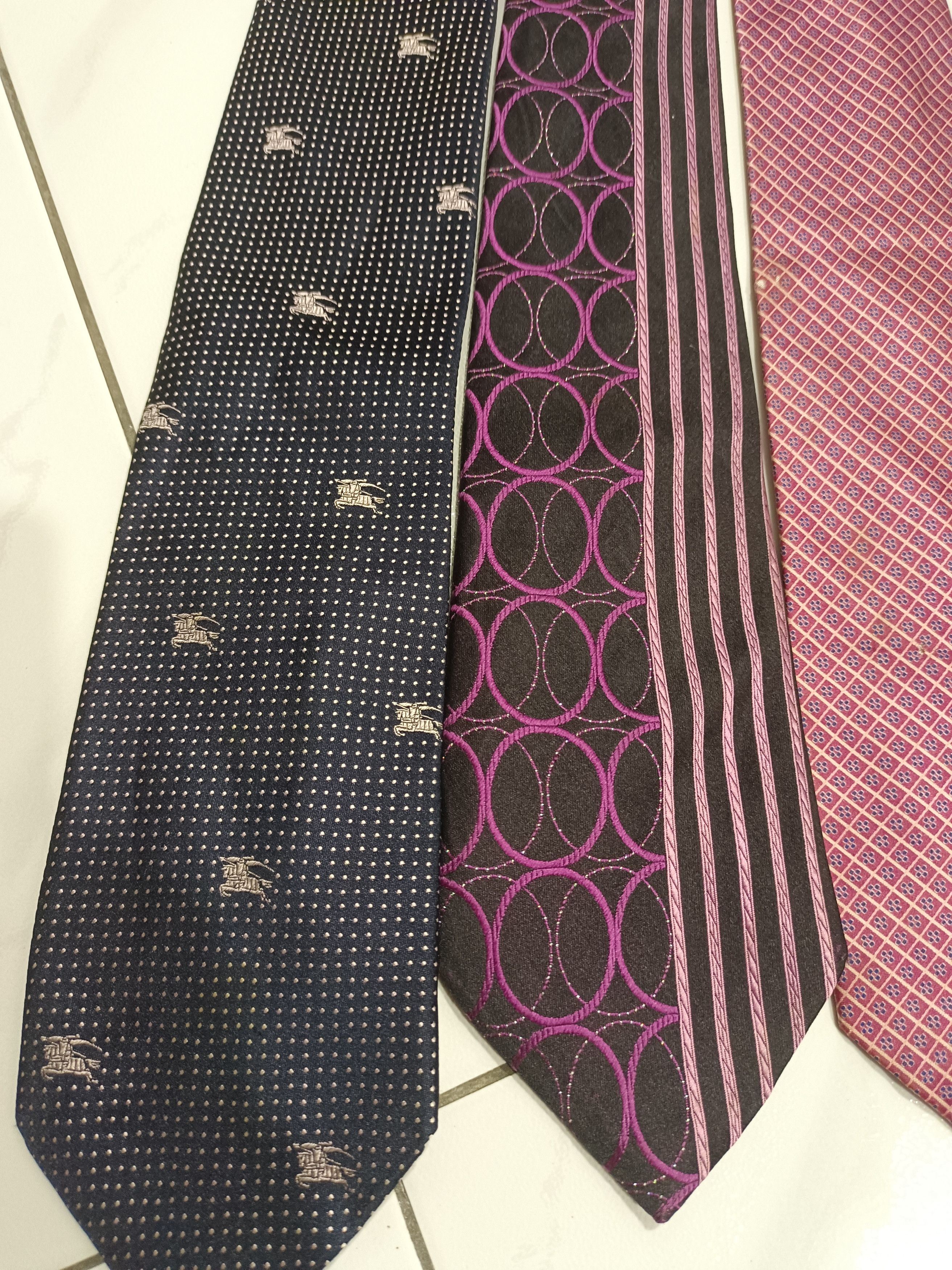 MCM Bundle of 5 Silk Ties: Burberry, Paul Smith, MCM, Renoma Size ONE SIZE - 3 Thumbnail