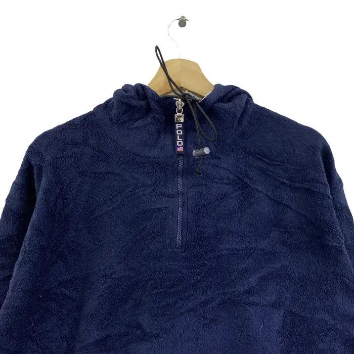 Polo Ralph Lauren Vtg 90’ POLO SPORT USA Ralph Lauren Sherpa Jacket Fleece Size US L / EU 52-54 / 3 - 2 Thumbnail
