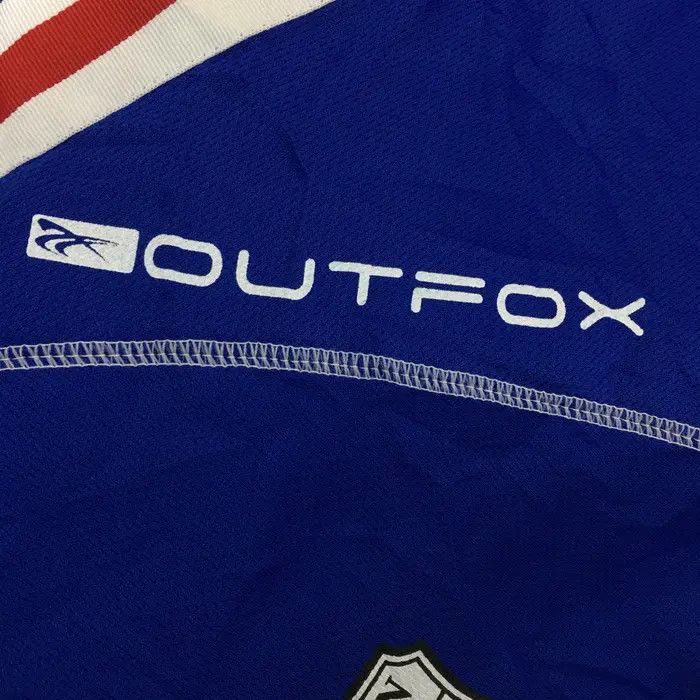 Japanese Brand Vtg OUTFOX JAPAN National Team Jersey Shirt Football Sweater Size US L / EU 52-54 / 3 - 9 Thumbnail