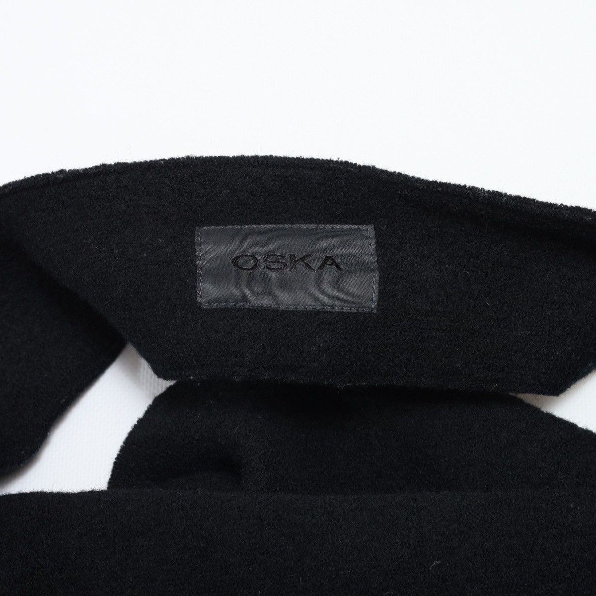 OSKA Oska Oversized Boiled Wool Coat Cape Black Size XL / US 12-14 / IT 48-50 - 17 Thumbnail