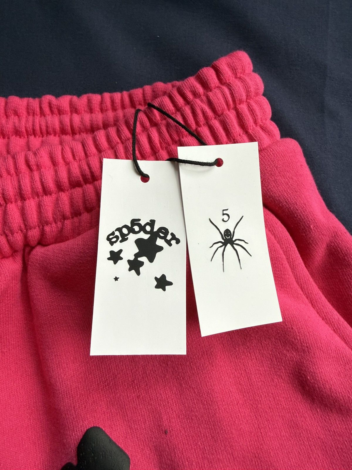 Sp5der Sp5der Pink Beluga Sweatshorts Size US 34 / EU 50 - 5 Thumbnail