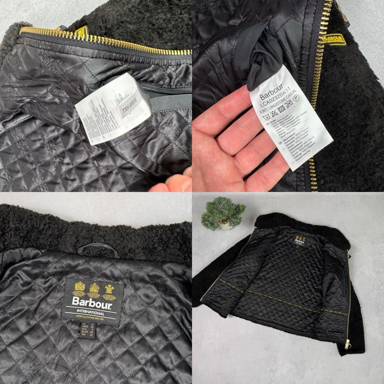 Barbour BARBOUR INTERNATIONAL Langstone Faux Fur Coat Size 8US 12UK Size M / US 6-8 / IT 42-44 - 23 Thumbnail