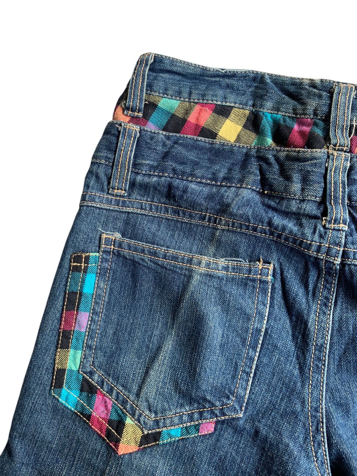 Tornado Mart DOUBLE WAIST💥 JAPANESE PUNK STYLE DENIM Size US 32 / EU 48 - 11 Thumbnail