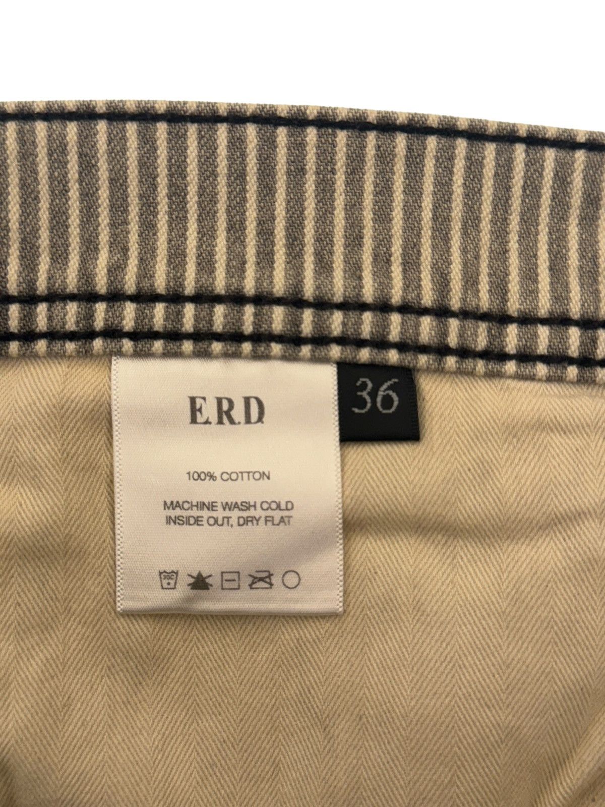 Enfants Riches Deprimes ERD Hickory Striped Paint Carpenter Pants Shuji Version Size US 36 / EU 52 - 14 Thumbnail