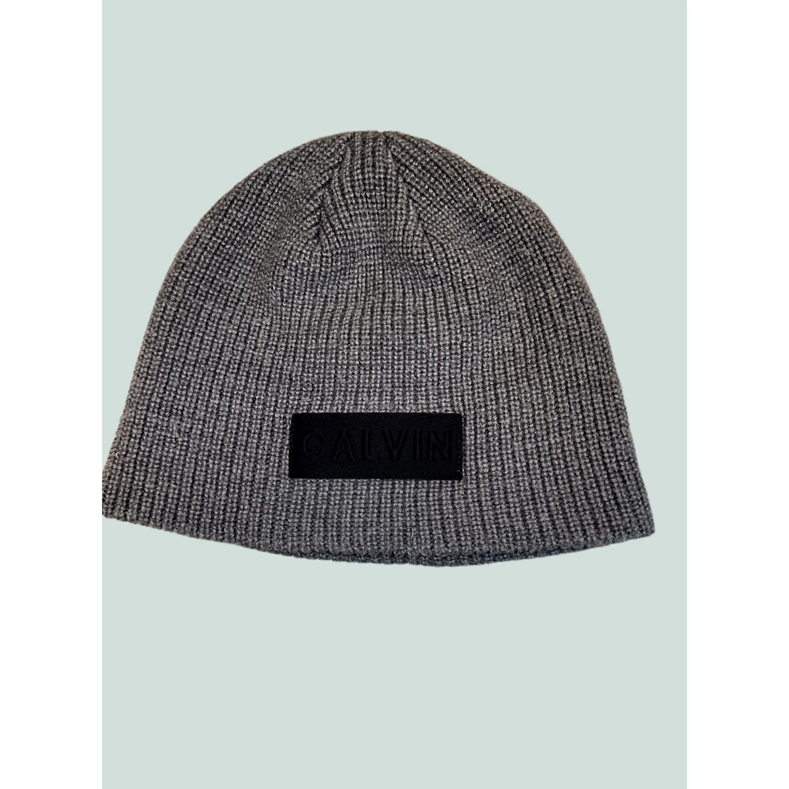 Calvin Klein Calvin Klein Beanie Gray Womens One Size Color Gray Style Beanie Size ONE SIZE - 1 Thumbnail