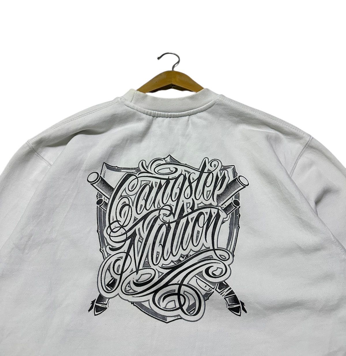 Japanese Brand Brotherhood gangster nation by proclub pullover sweatshirt Size US L / EU 52-54 / 3 - 2 Thumbnail