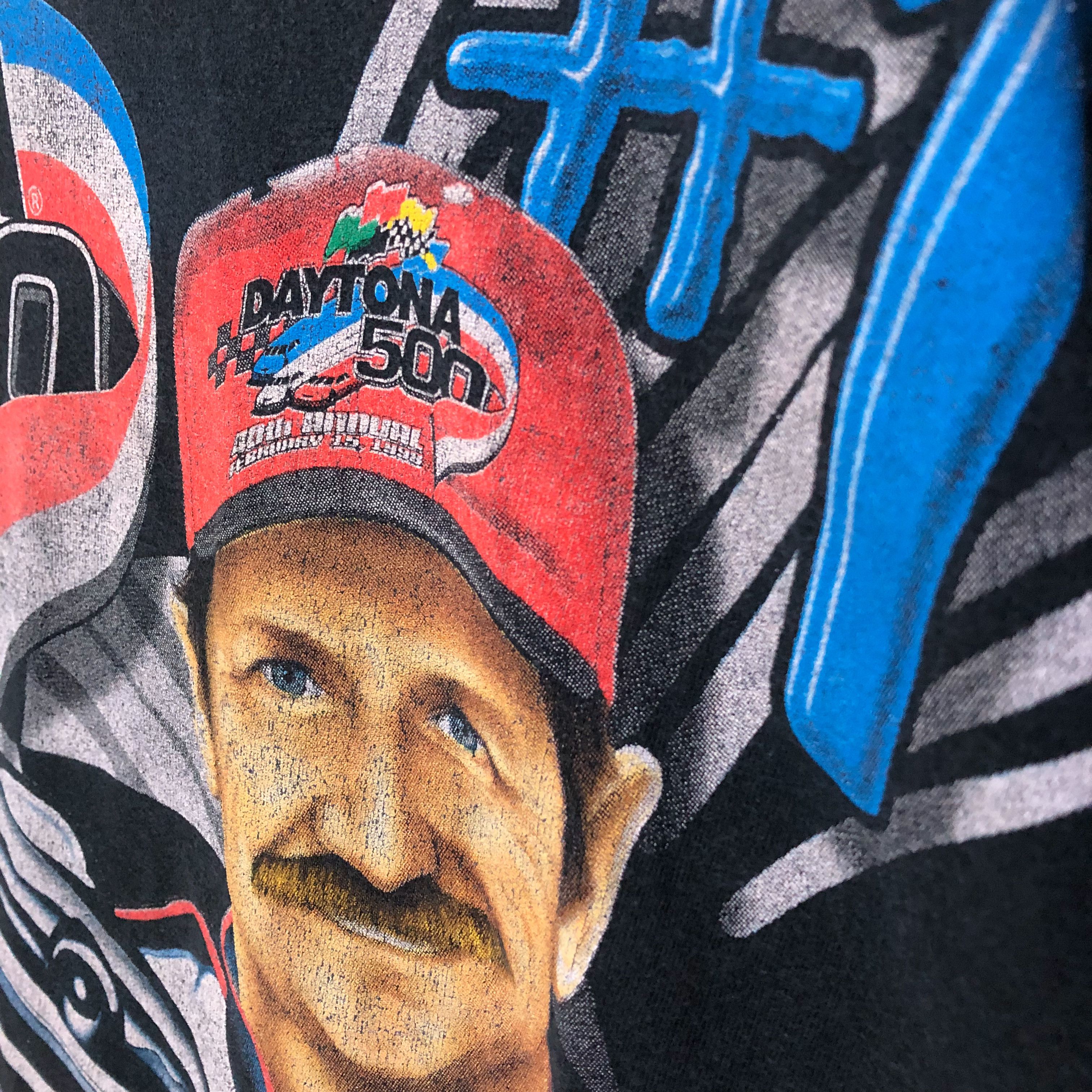 Chase Authentics Vintage 90's Dale Earnhardt The Will to Win All T-Shirt Size US XL / EU 56 / 4 - 13 Thumbnail