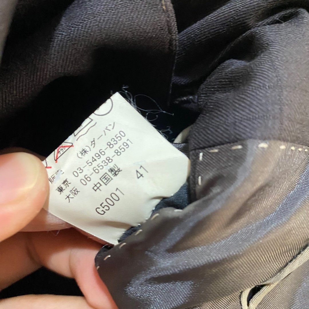 Yohji Yamamoto AAR Yohji Yamamoto Blazer Size 48S - 9 Thumbnail