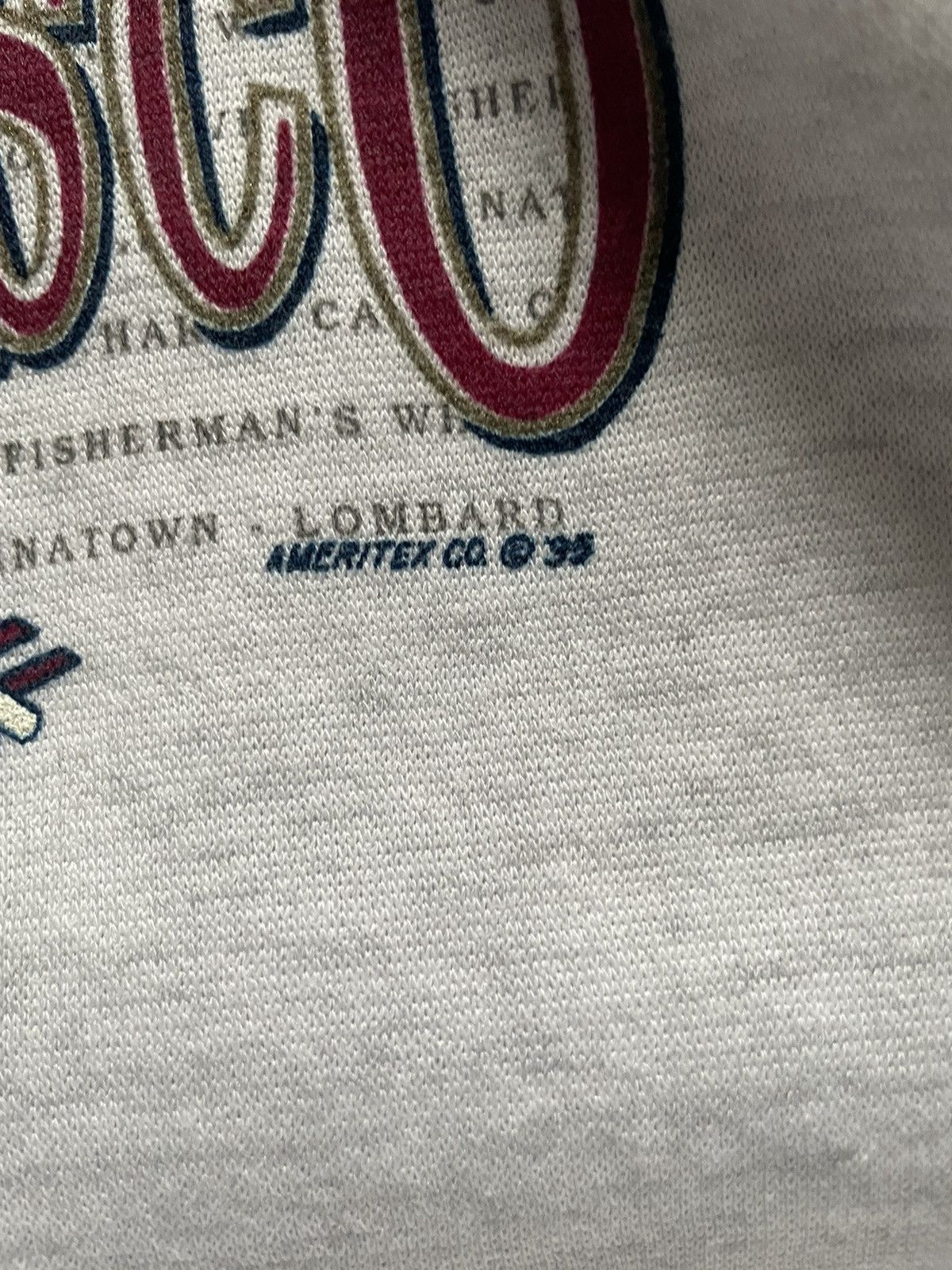 Vintage Vintage hoodie San Francisco 1995 Size US L / EU 52-54 / 3 - 3 Thumbnail