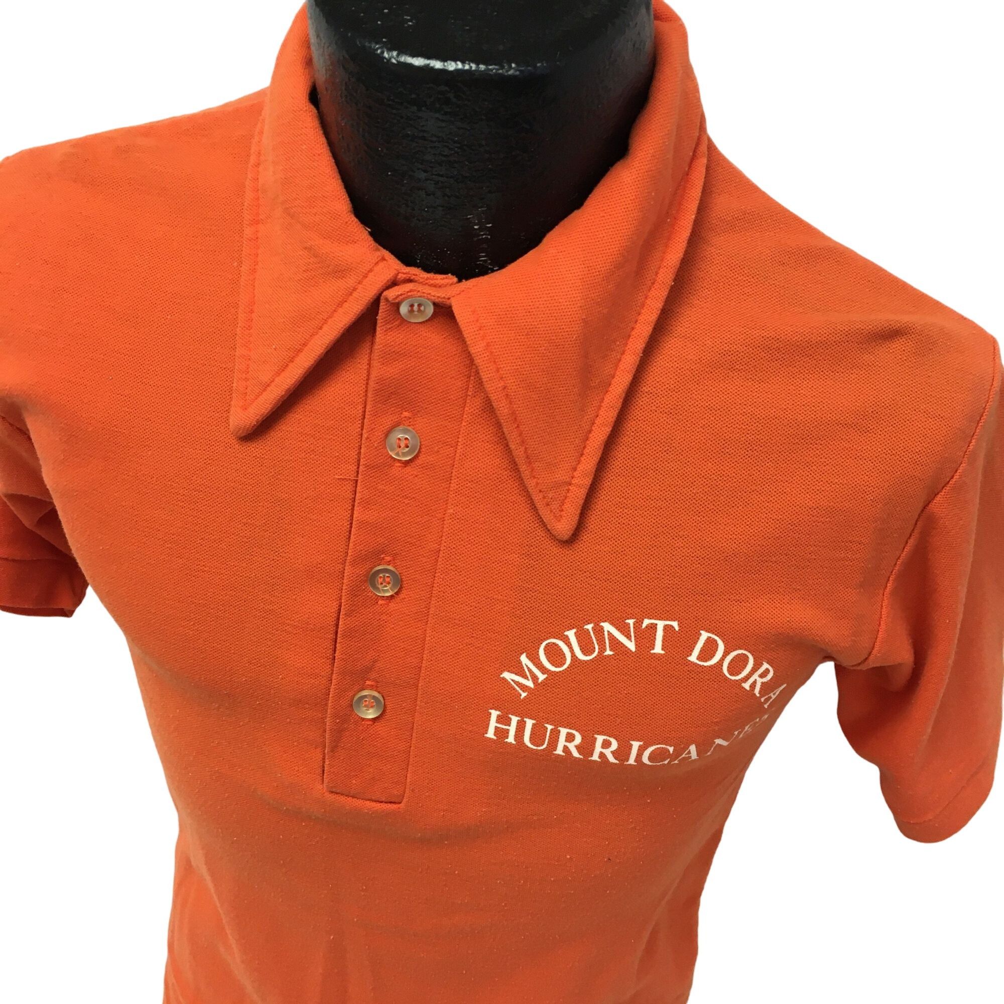 Champion Vtg Champion USA Made Mount Dora HURRICANES Football Polo Size US M / EU 48-50 / 2 - 2 Thumbnail