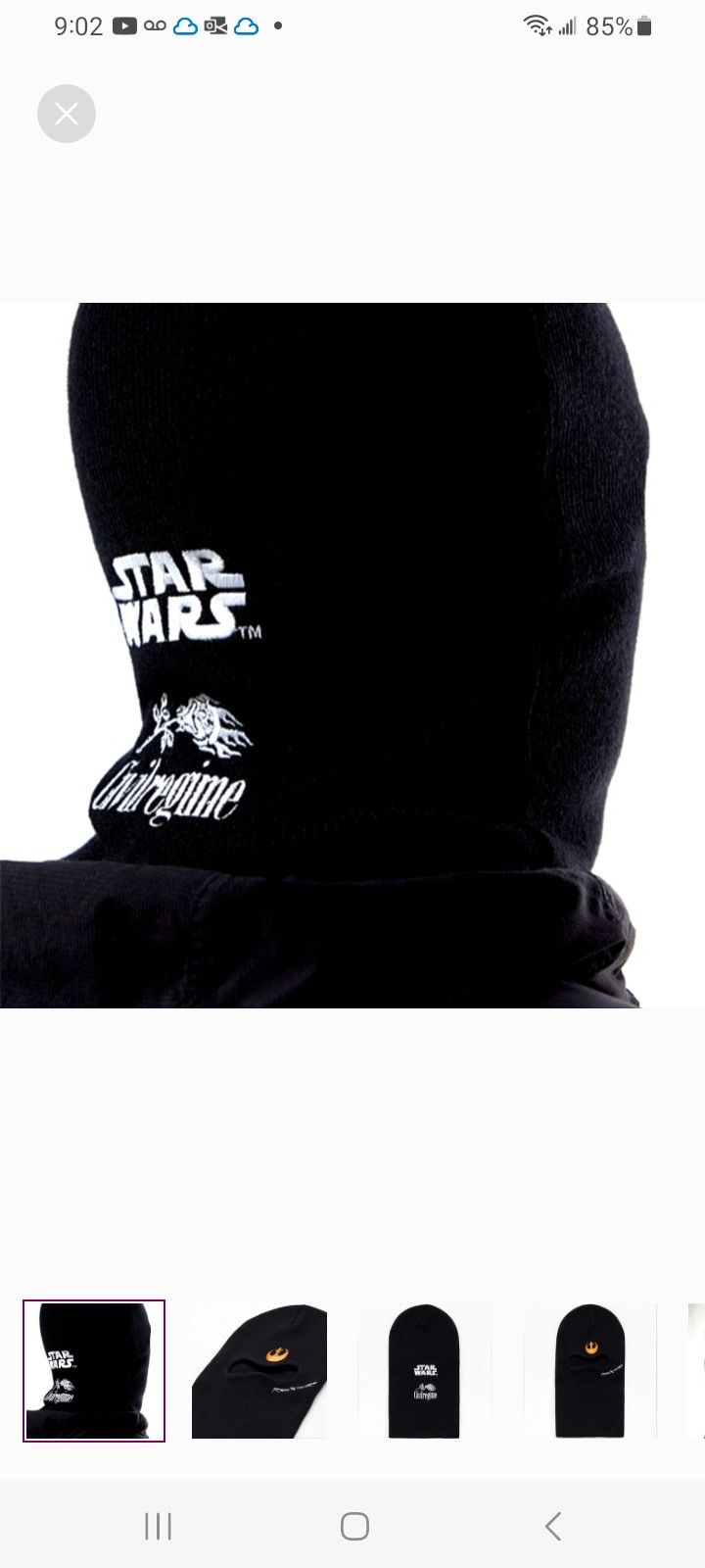 Civil Regime Civil x Star Wars Rebel Balaclava Size ONE SIZE - 1 Thumbnail