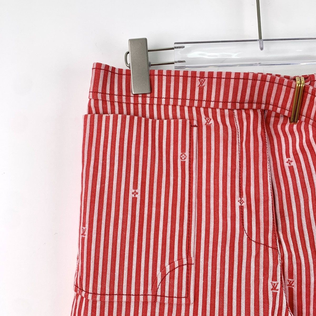 Louis Vuitton Louis Vuitton Monogram Stripe Casual Shorts K26WX Size 28" / US 6 / IT 42 - 3 Thumbnail