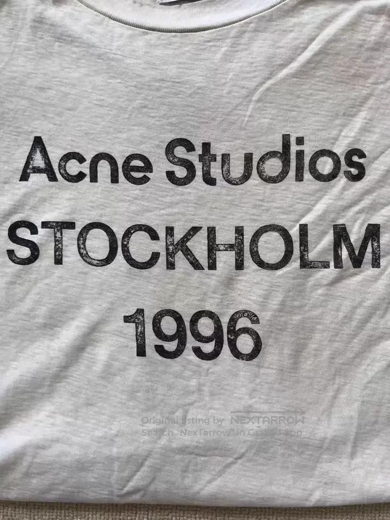 Acne Studios Acne Studios 1996 series logo loose retro spray-painted di Size US XS / EU 42 / 0 - 7 Thumbnail