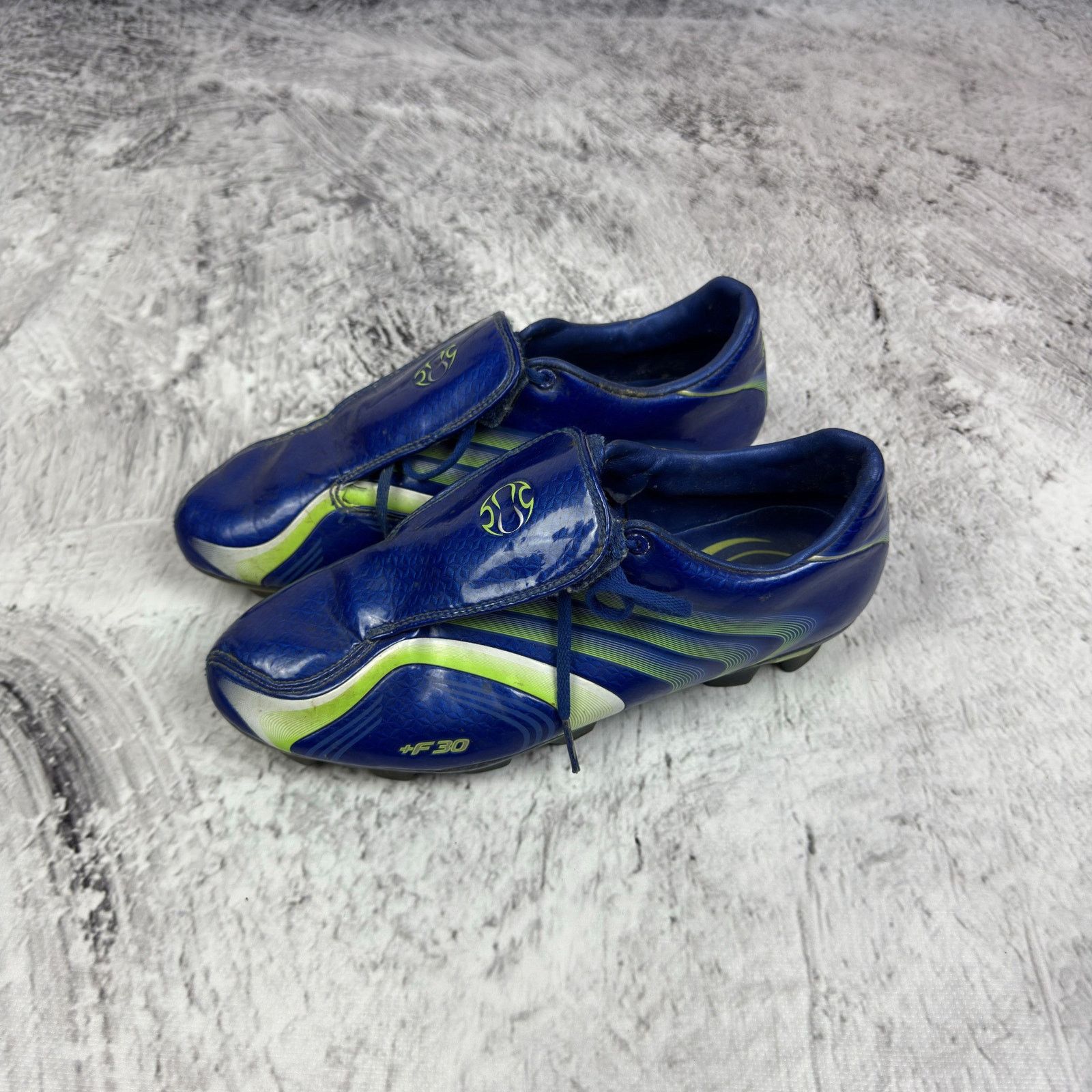 Adidas Adidas F30 TRX FG Men's Royal Electricity Moon Soccer Cleats Size US 7 / EU 40 - 2 Thumbnail