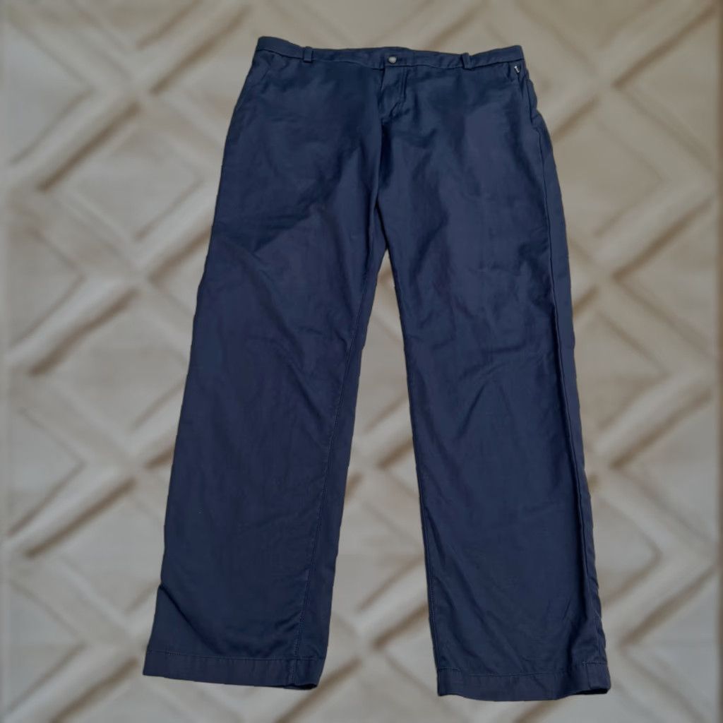 Lululemon Lululemon Commission Warstreme Slim Fit Chino Pants Men 38x32 Navy Blue Straight Size US 38 / EU 54 - 1 Thumbnail
