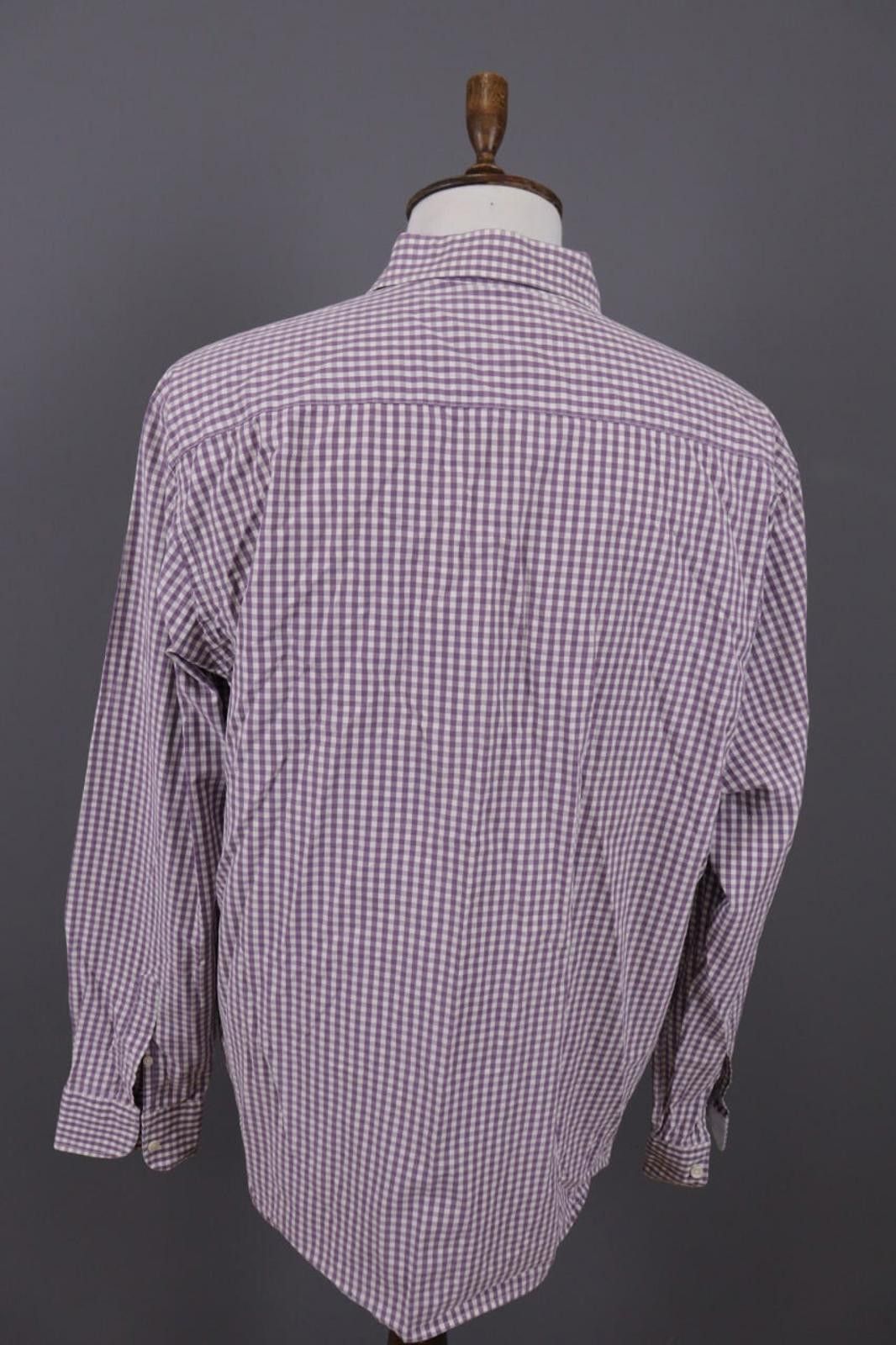La Martina La Marina Buenos Aires Purple Check Shirt Size 3XL Size US XXL / EU 58 / 5 - 9 Thumbnail