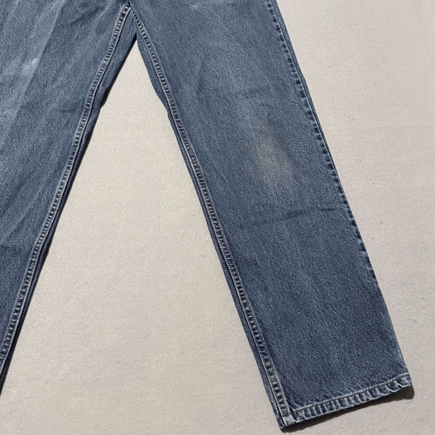 Levi's Levi's Straight Jeans Men's Blue Denim Mid Rise Classic Pockets 32X30 Size US 32 / EU 48 - 6 Thumbnail