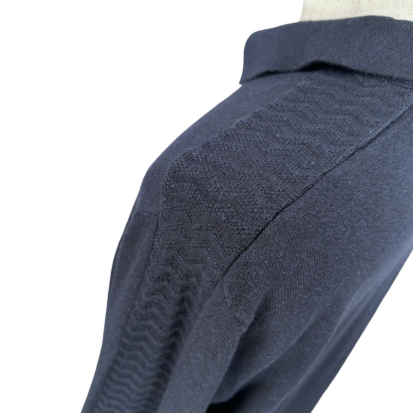 Other Buttercloth Sweater Polo Shirt Mens L Blue Cotton Pullover Size US L / EU 52-54 / 3 - 4 Thumbnail