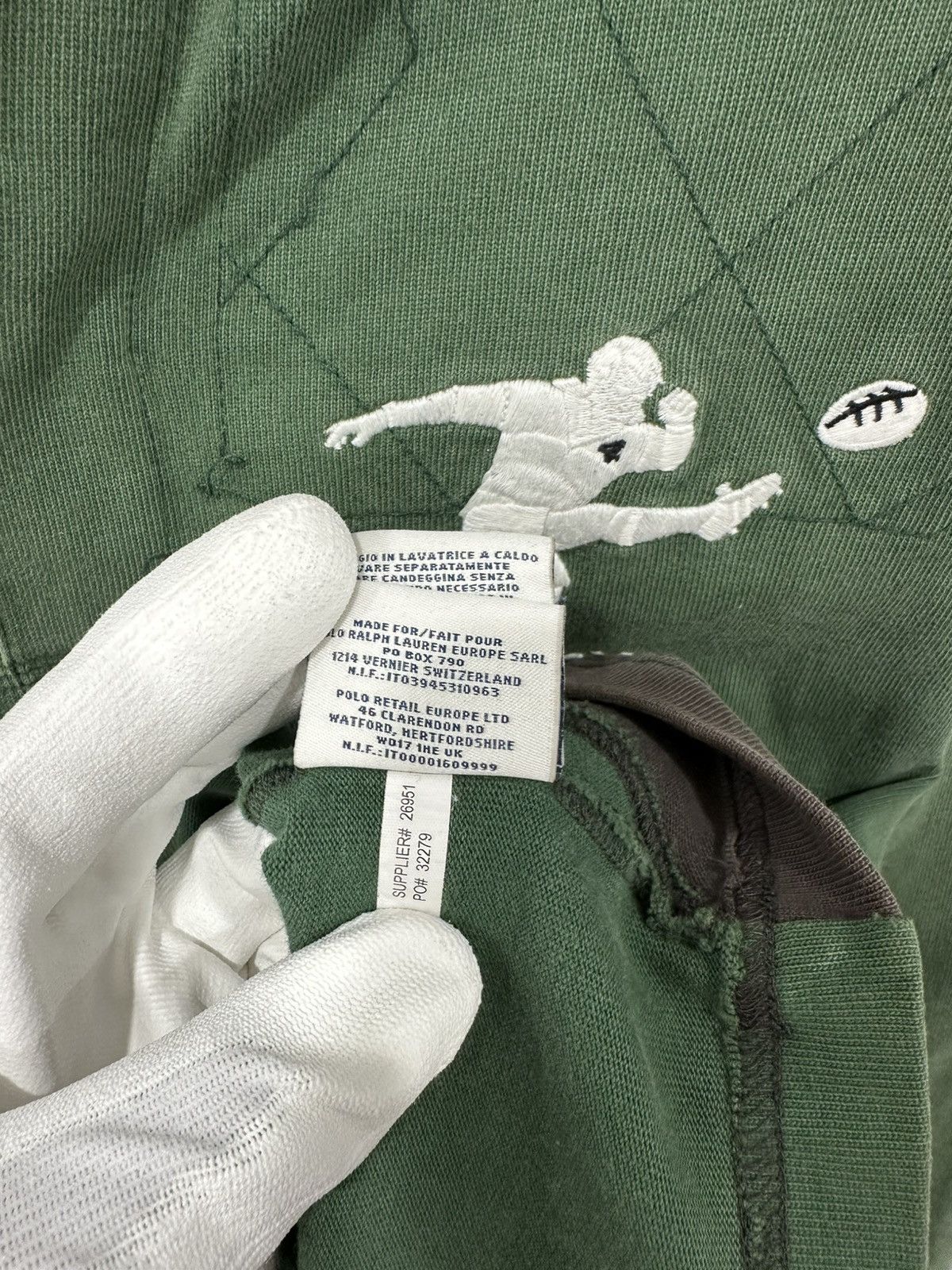 Rugby Ralph Lauren Rugby Ralph Lauren Big Kicker Ireland Rugby Hoodie Green L Size US L / EU 52-54 / 3 - 10 Thumbnail