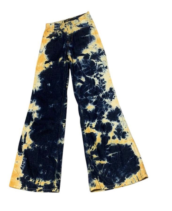 If Six Was Nine Vintage Flare Bootcut Bell Bottom Jeans By Jeans Squared Size US 26 / EU 42 - 3 Thumbnail