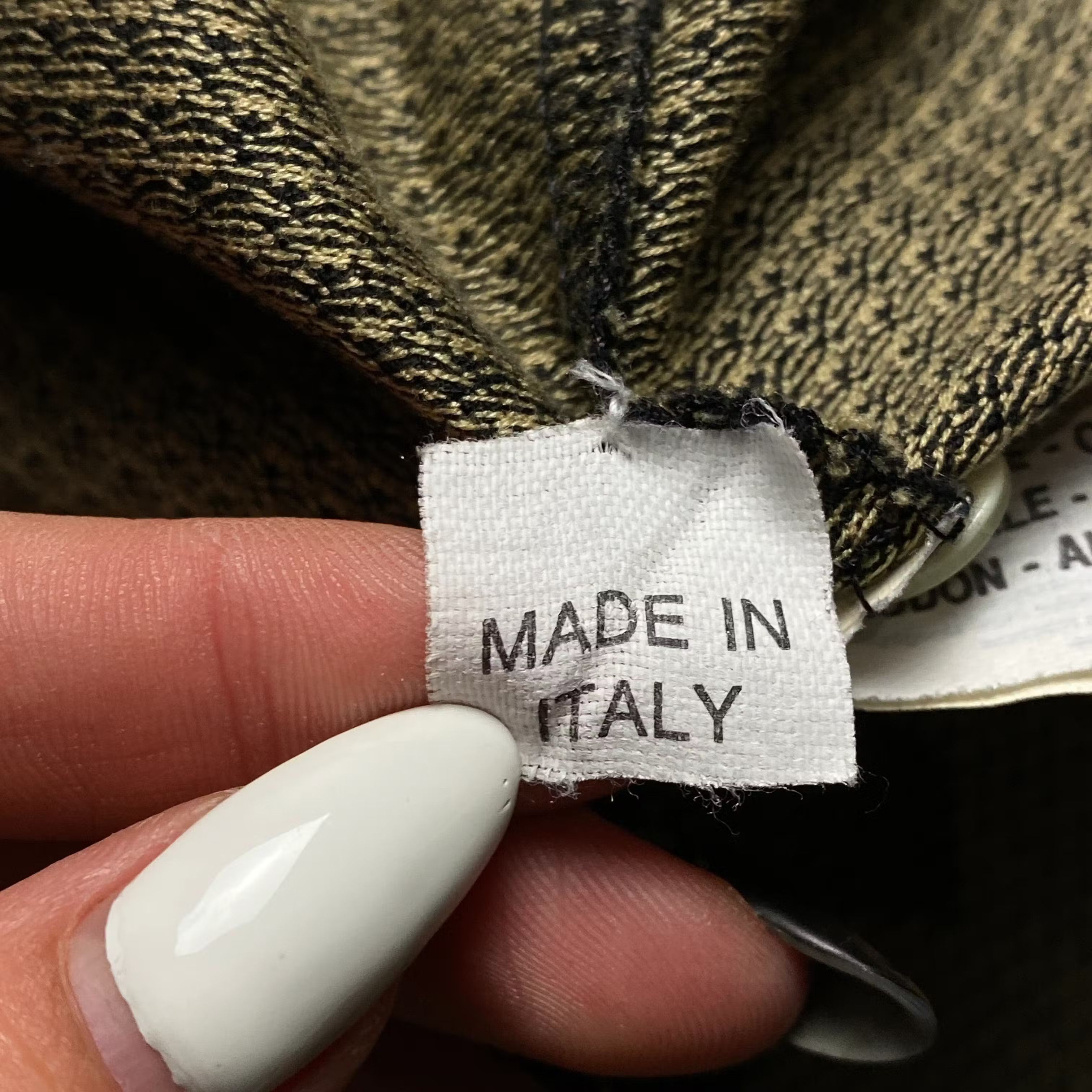 Valentino × Vintage Mens Polo T-Shirt Valentino Vintahe Size L Size US L / EU 52-54 / 3 - 5 Thumbnail
