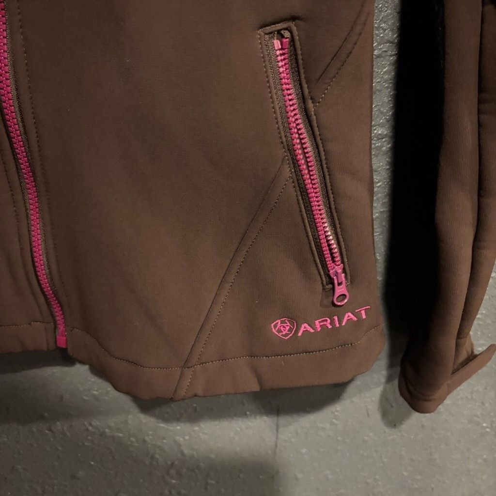 Ariat Ariat Tan Jacket with Pink Details Size S / US 4 / IT 40 - 2 Thumbnail