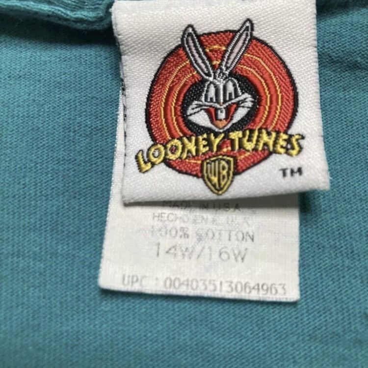Vintage × Warner Bros Vintage Looney Tunes Twwety Bird Embroidered V Neck T Shirt Size XL / US 12-14 / IT 48-50 - 3 Thumbnail