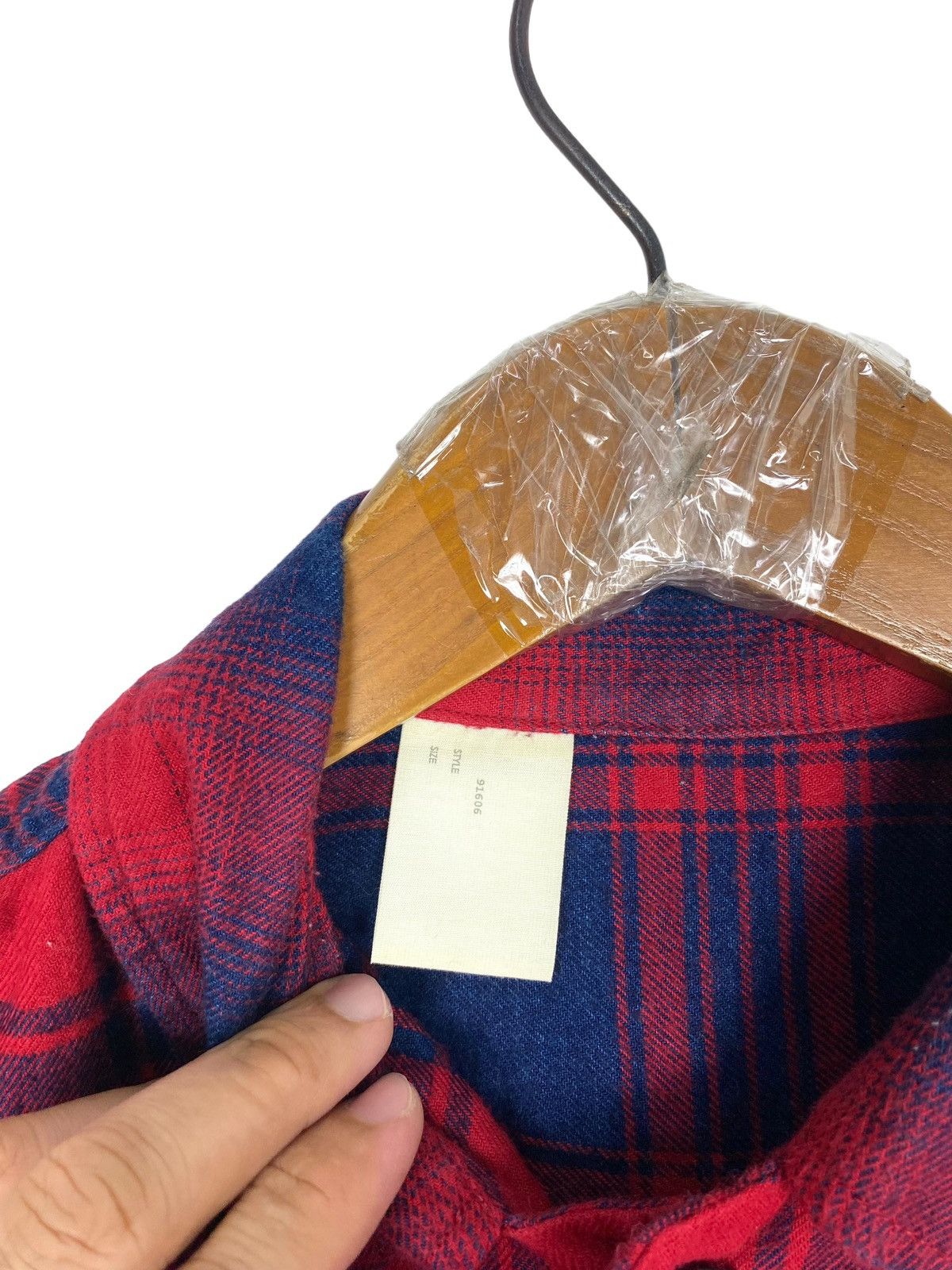 N.Hoolywood Rare‼️ N. Hollywood Flannel Shirt Made in Japan Size M / US 6-8 / IT 42-44 - 3 Thumbnail