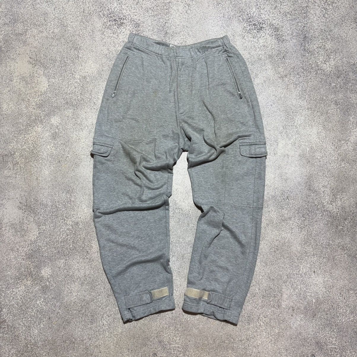 Adidas × Yohji Yamamoto Adidas Y3 Cargo Pocket Mens M Yohji Yamamoto Joggers Grey Size US 32 / EU 48 - 4 Thumbnail