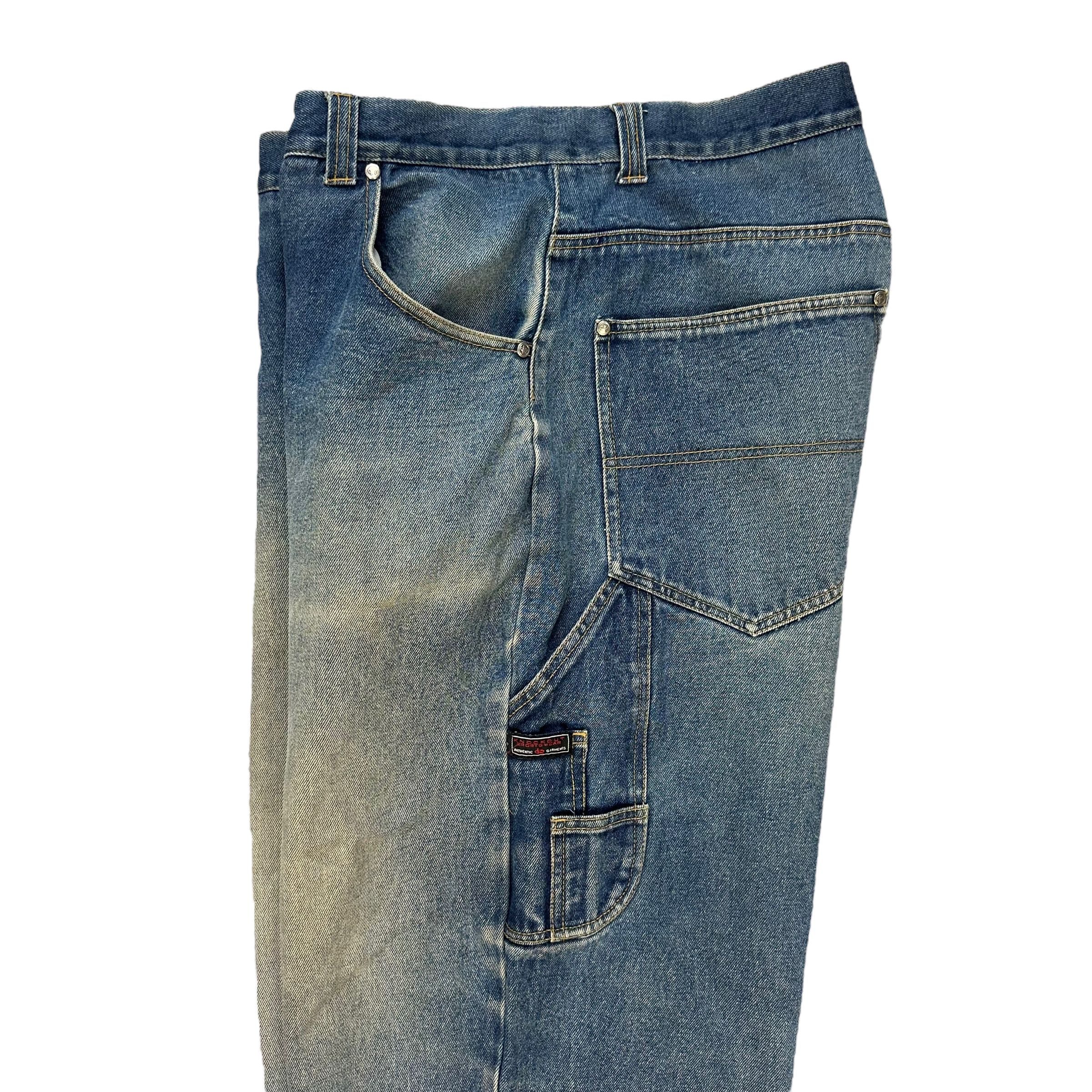 Japanese Brand KNOCKOUT SPORTSWEAR DENIM PANT #8102-203 Size US 35 - 2 Thumbnail