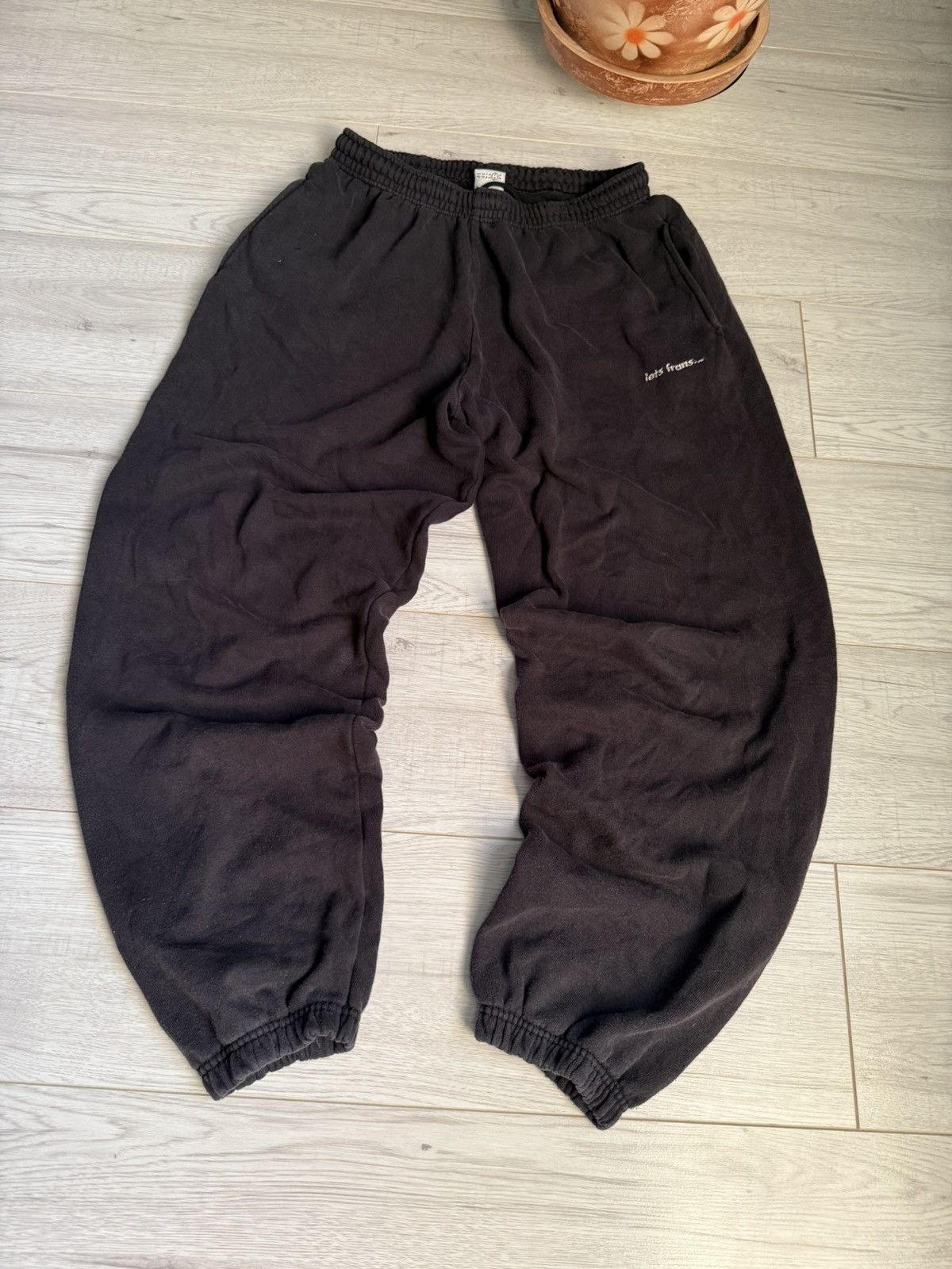 Hypebeast iets frans sweatpants jogger Size US 34 / EU 50 - 2 Thumbnail