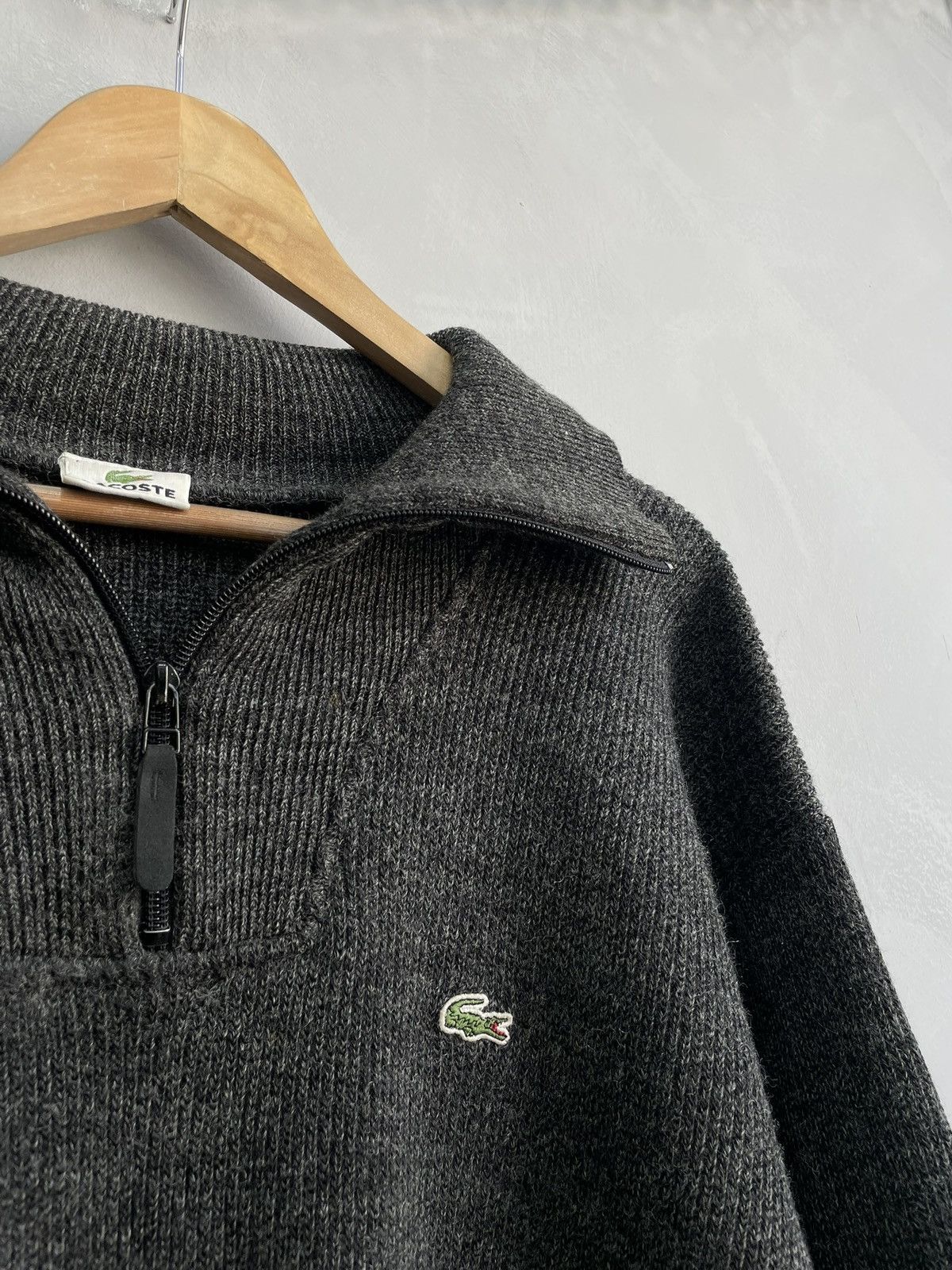 Lacoste Lacoste vintage 1/3 zip sweater streetwear y2k Size US XL / EU 56 / 4 - 4 Thumbnail