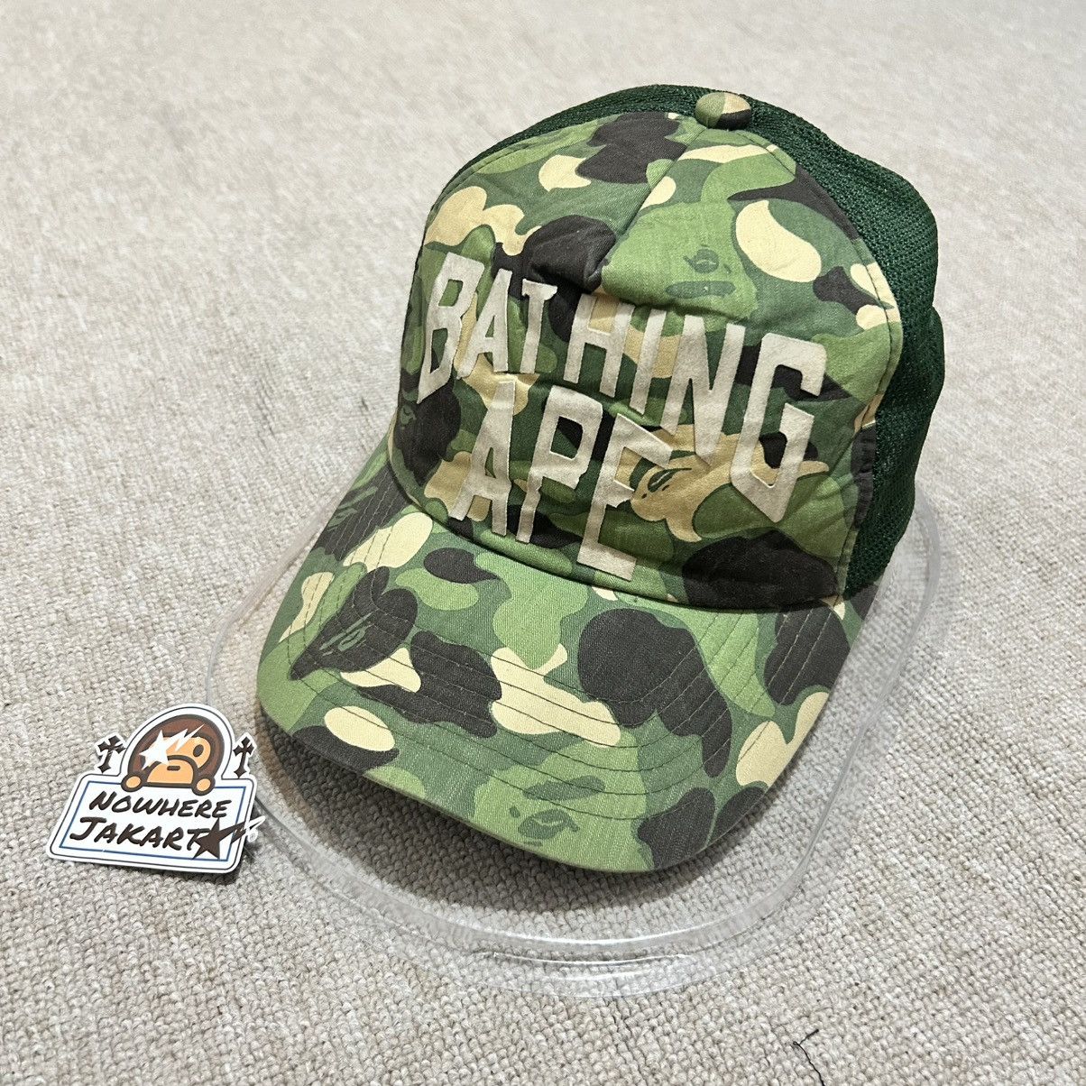 Bape ABC2 Green Camo Caps Size ONE SIZE - 1 Thumbnail