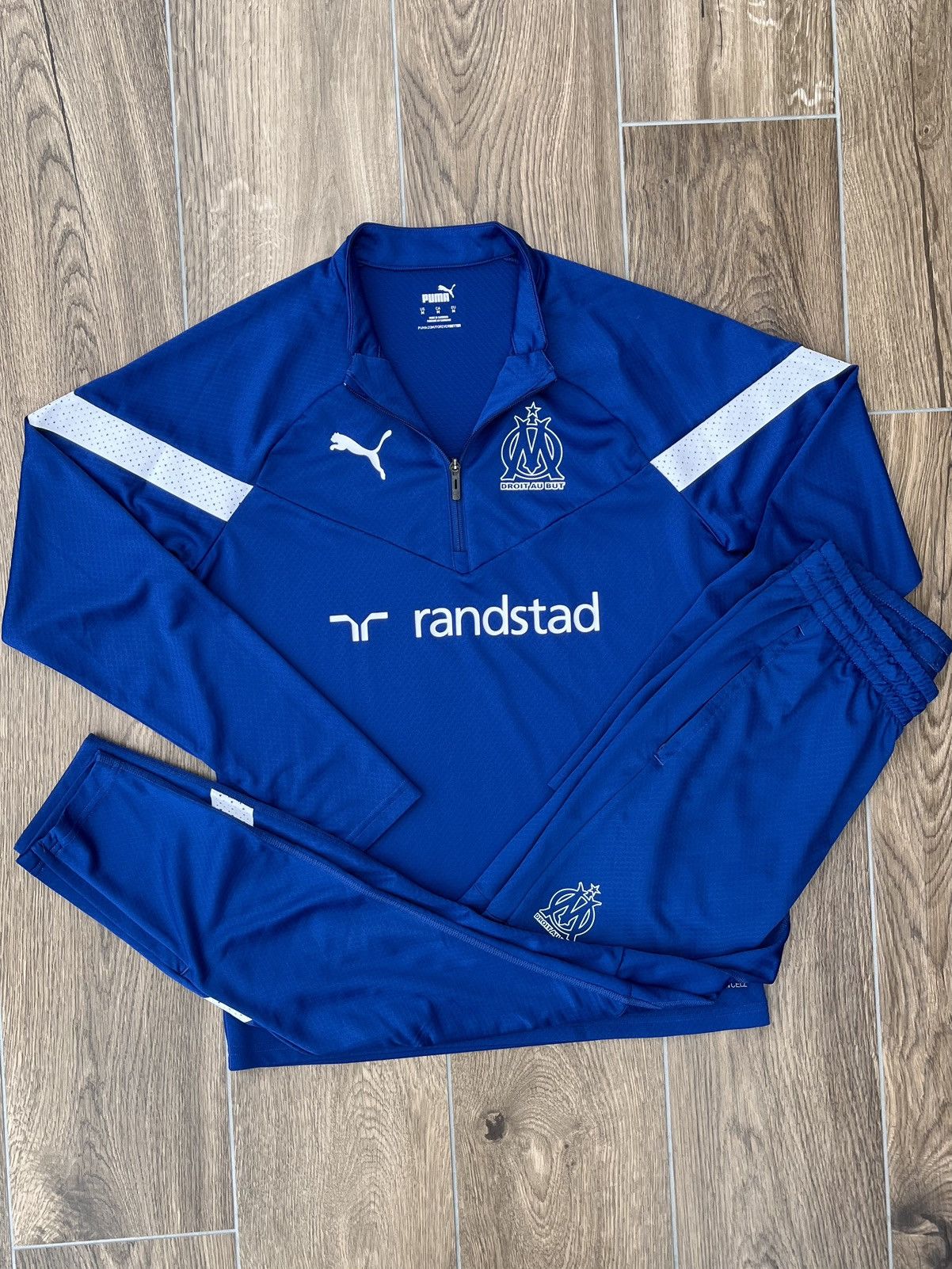 Puma Nike Olympique Marseille Tracksuit | Dunkelblau | Größe M Size US M / EU 48-50 / 2 - 1 Thumbnail
