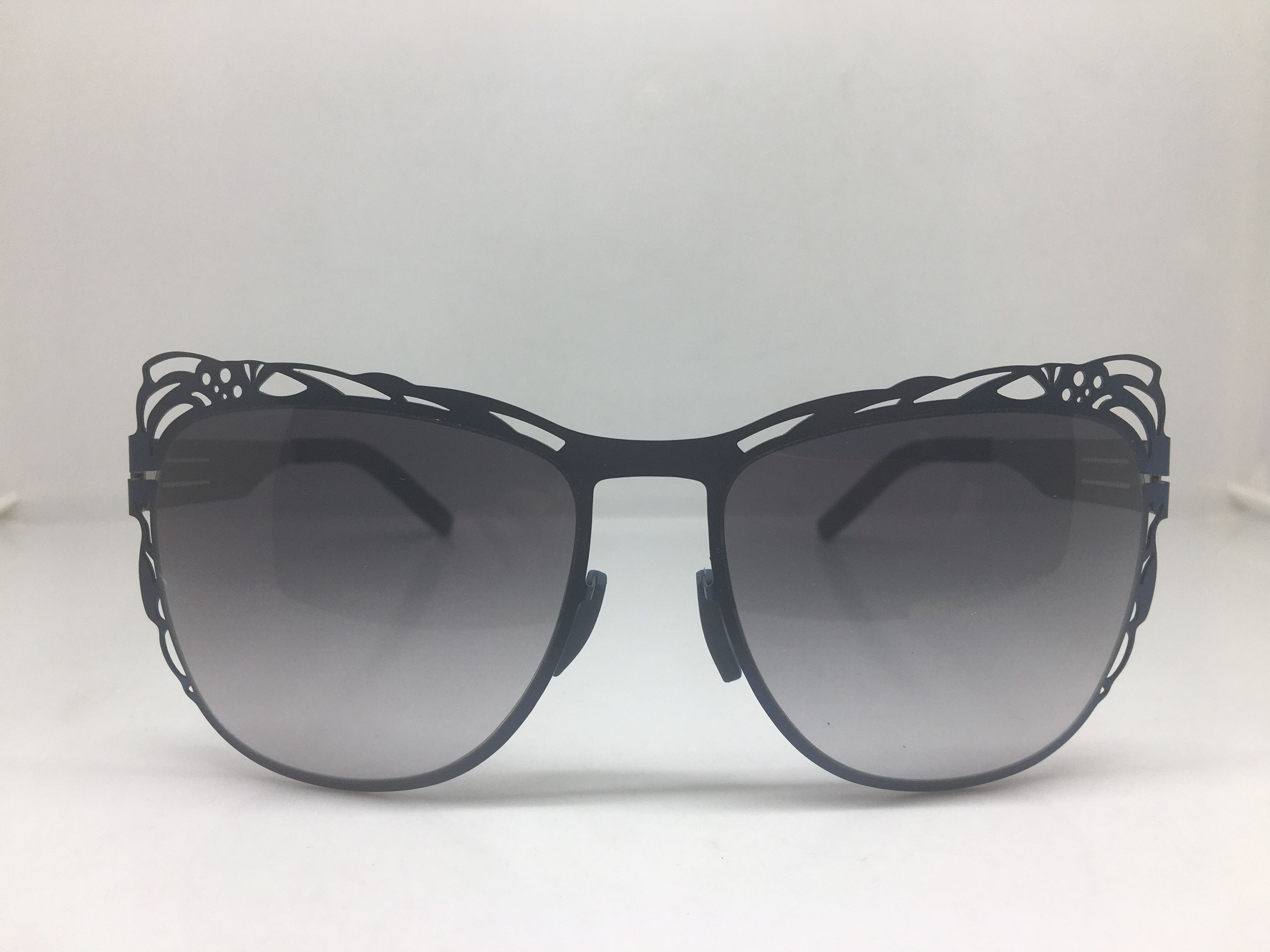 Other AC Berlin Navy Blue Alloy Oversize Sunglasses Frame Size ONE SIZE - 2 Thumbnail